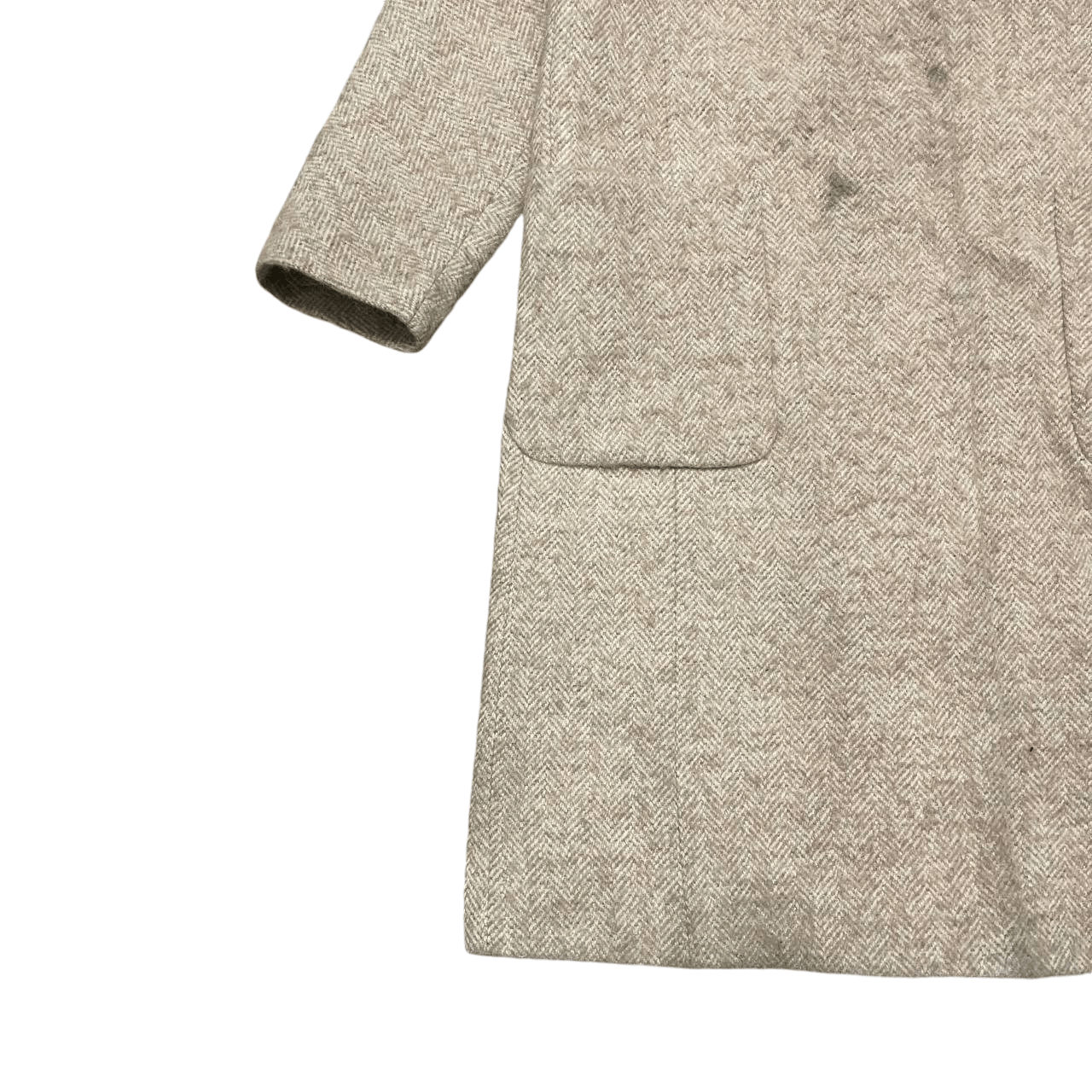 Yohji Yamamoto Vintage Ined Yohji Yamamoto Wool Hooded Long Coat Size US M / EU 48-50 / 2 - 3 Thumbnail