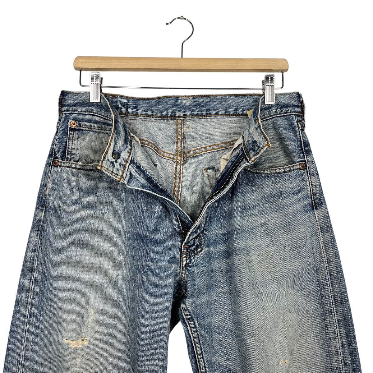 Levi's Vintage Levis Lot 503 Distressed Denim Jeans Size US 31 - 15 Thumbnail