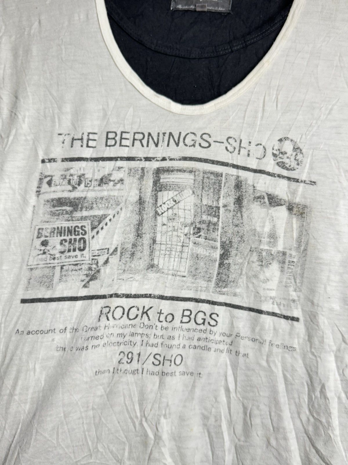 Hysteric Glamour × If Six Was Nine × Japanese Brand Double Layers Rock To Berningsho Mid Sleeve lgb ifsix style Size US M / EU 48-50 / 2 - 2 Thumbnail