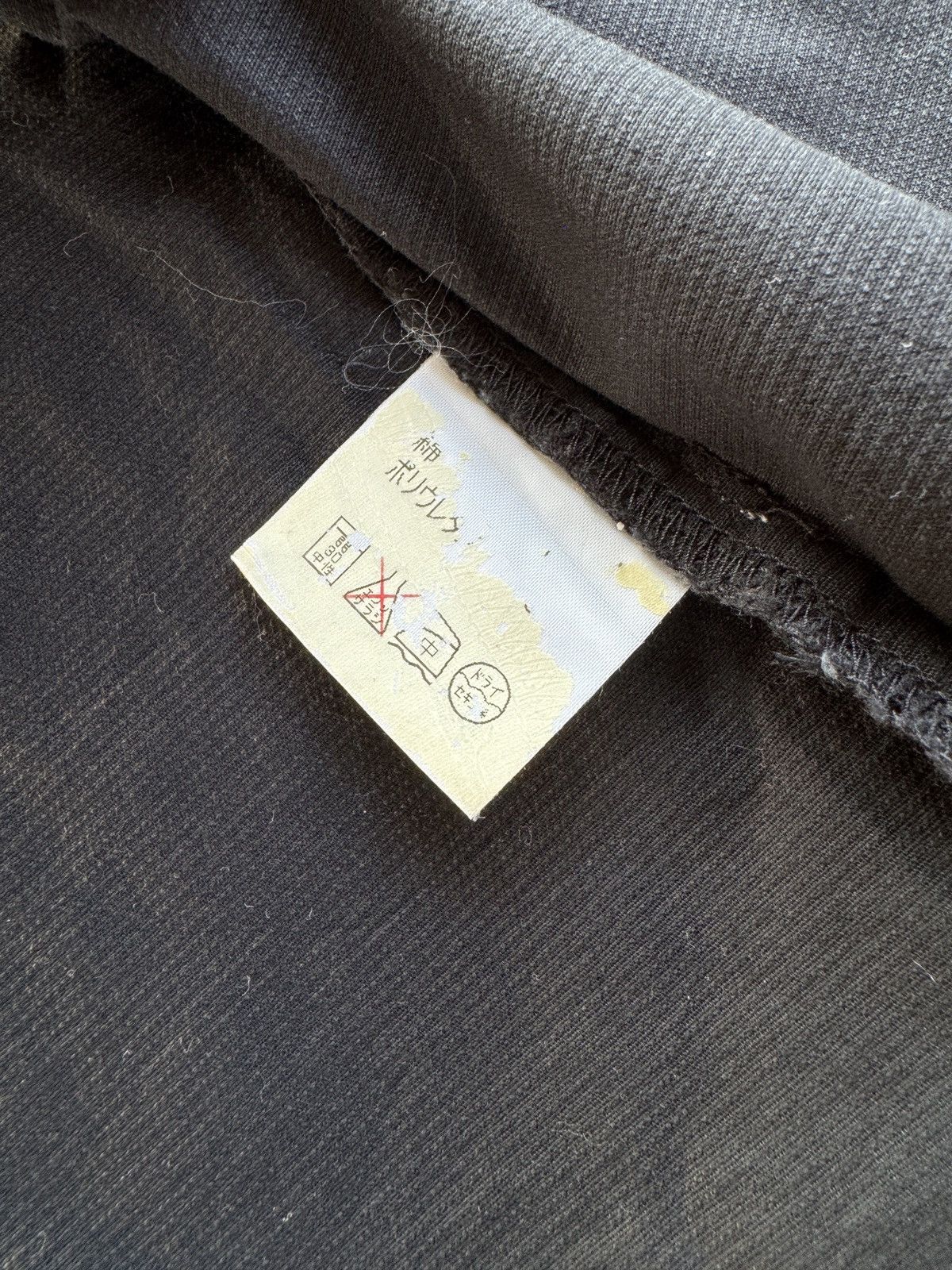 Hiroko Koshino Homme Hiroko Koshino Black Zipper Shirts Size US XL / EU 56 / 4 - 7 Thumbnail