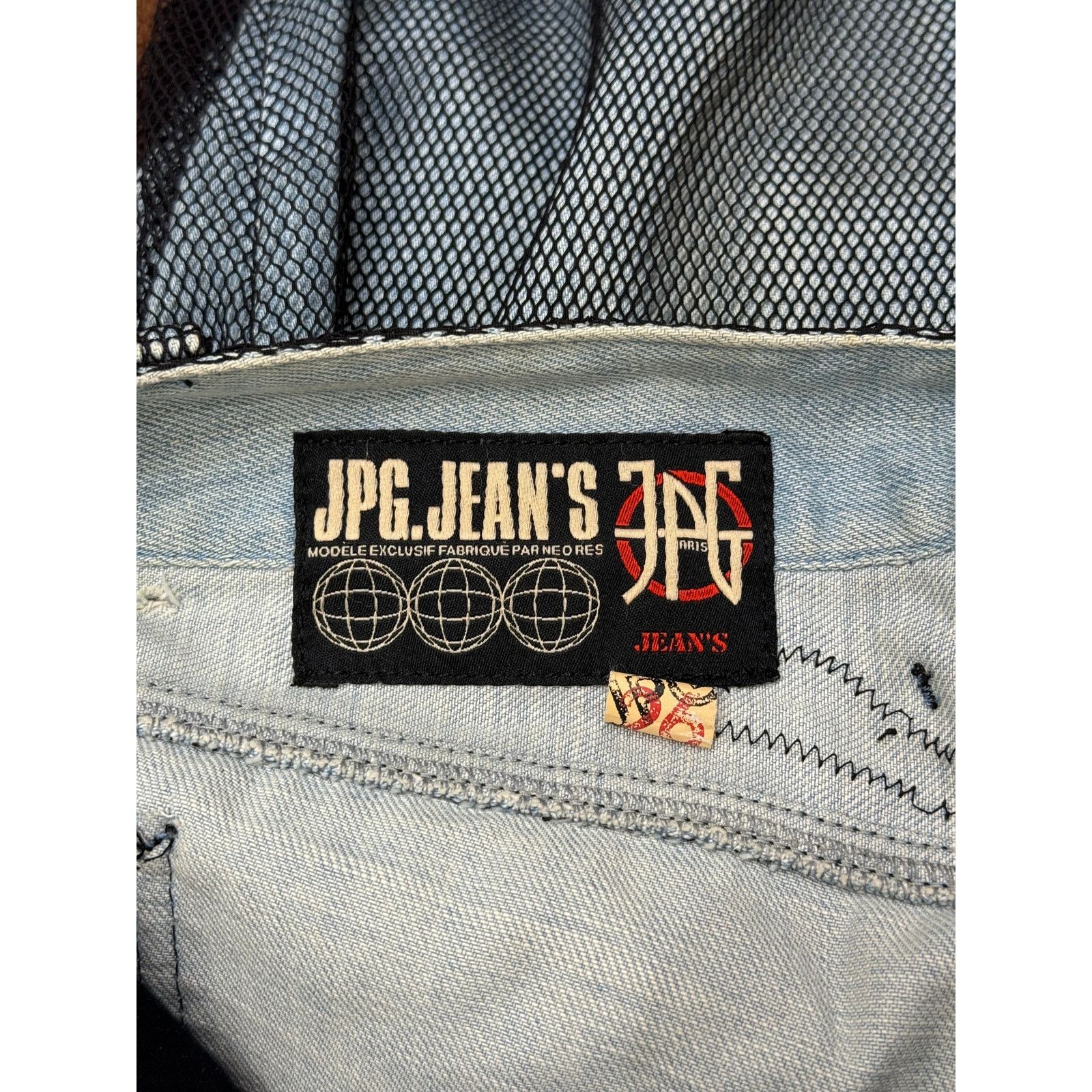 Jean Paul Gaultier 2000s Jean Paul Gaultier mesh double layer pants Size US 26 / EU 42 - 8 Thumbnail