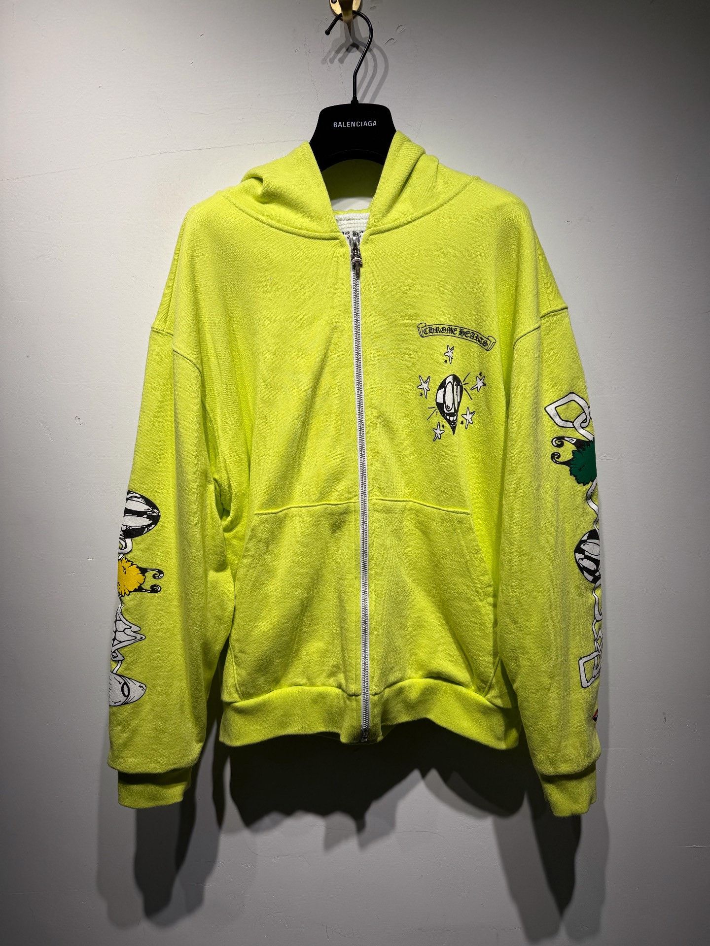 Chrome Hearts Chrome Hearts Graphic Green Hoodie M Men Size US M / EU 48-50 / 2 - 1 Thumbnail