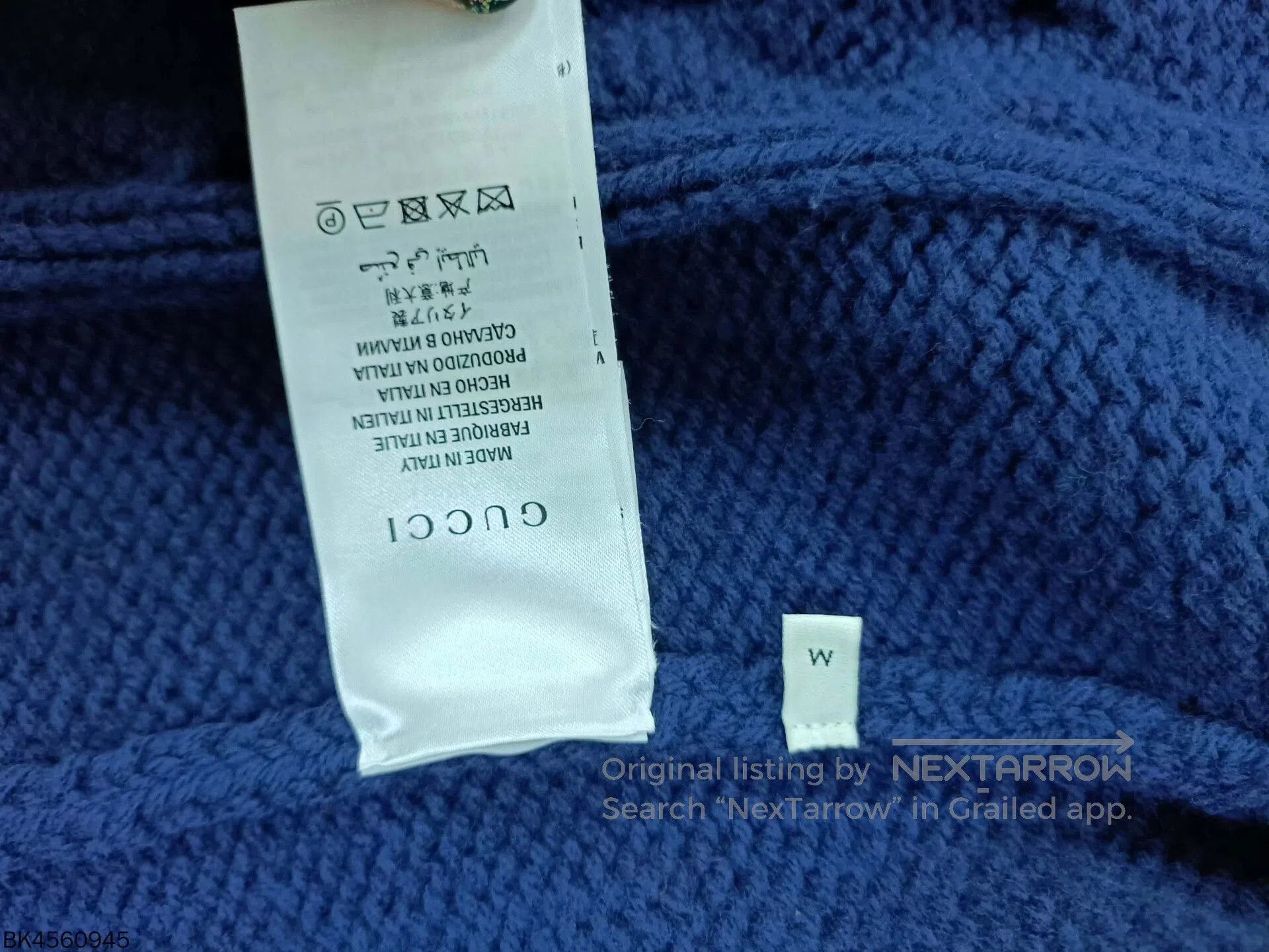 Gucci gucci color block knit cardigan V-neck. Size US M / EU 48-50 / 2 - 4 Thumbnail