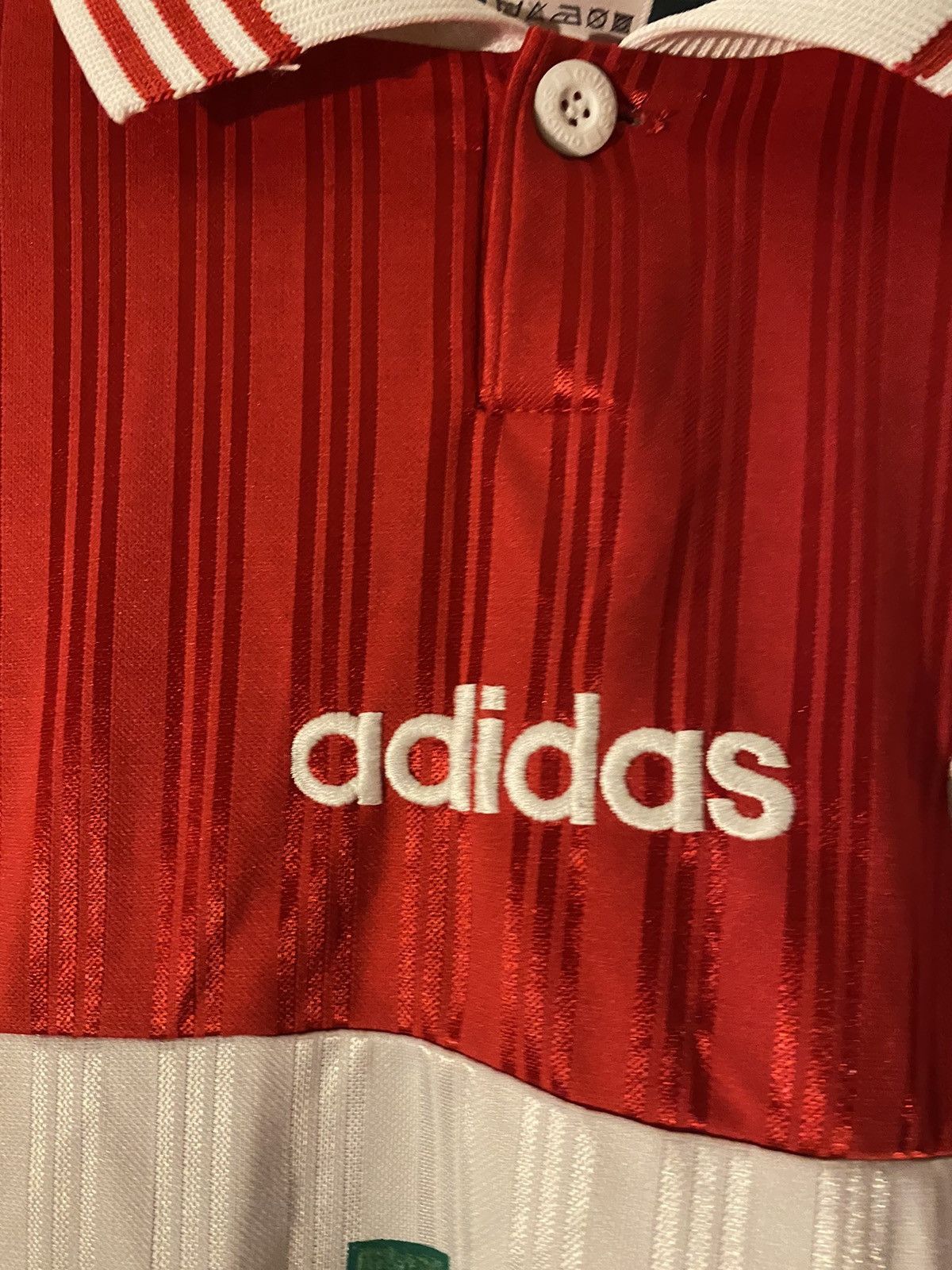 Adidas × Vintage Retro German Addidas Football Shirt (XL) Size US XL / EU 56 / 4 - 4 Thumbnail