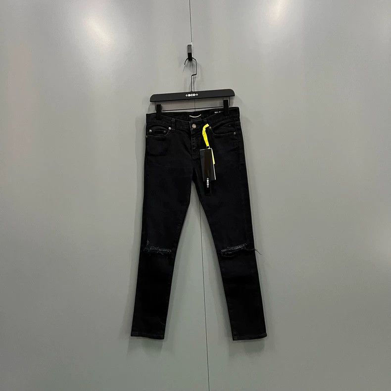 Saint Laurent Paris Saint Laurent Paris Black Skinny Jeans 2505-Nextarrow Size US 27 - 1 Thumbnail
