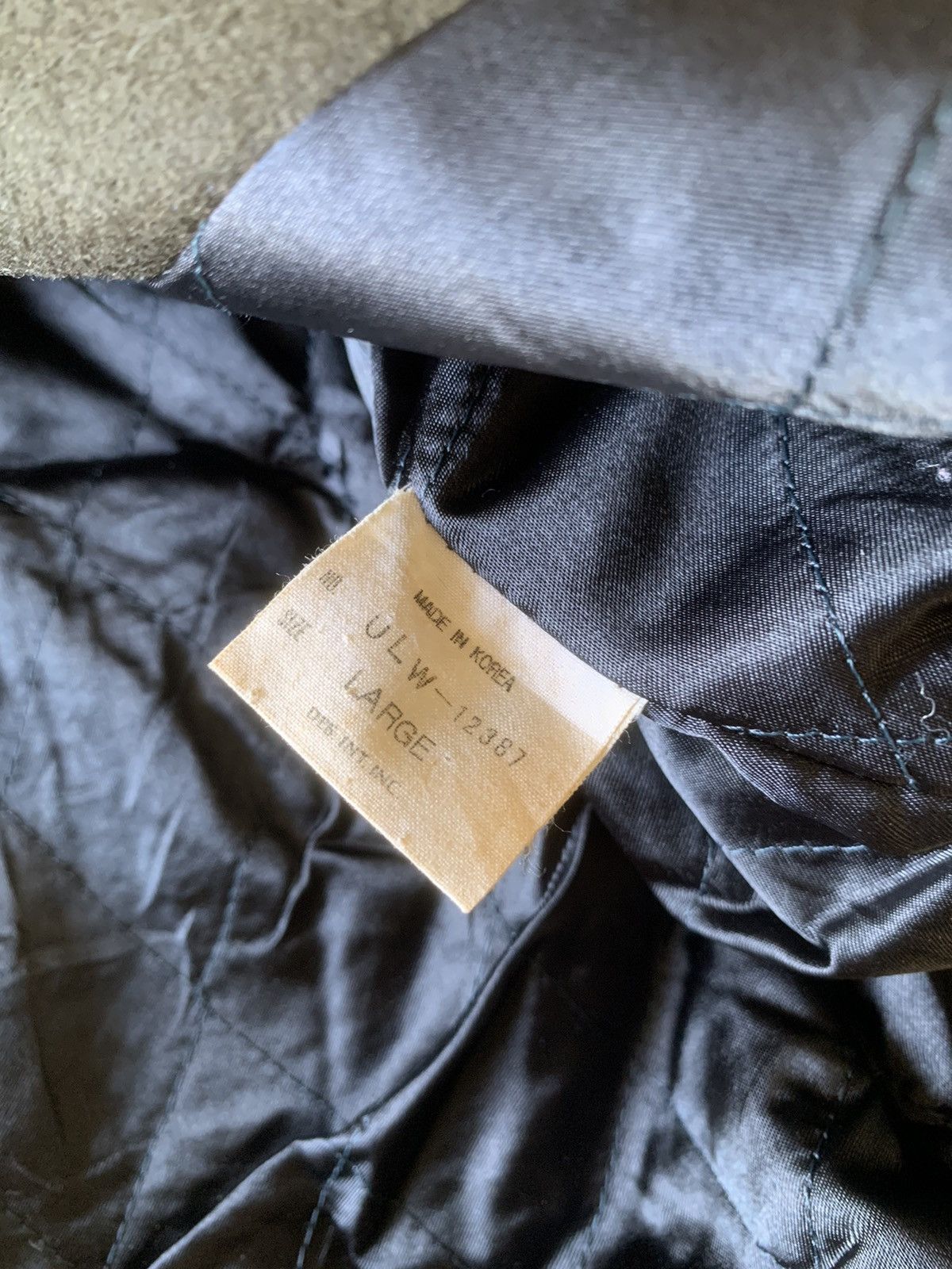 Vintage University Shop suede leather sleeve varsity rare Size US XL / EU 56 / 4 - 8 Thumbnail
