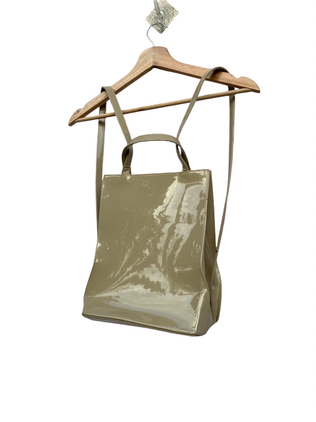Helmut Lang Helmut Lang leather + pvc two way backpack/tote Size ONE SIZE - 5 Thumbnail