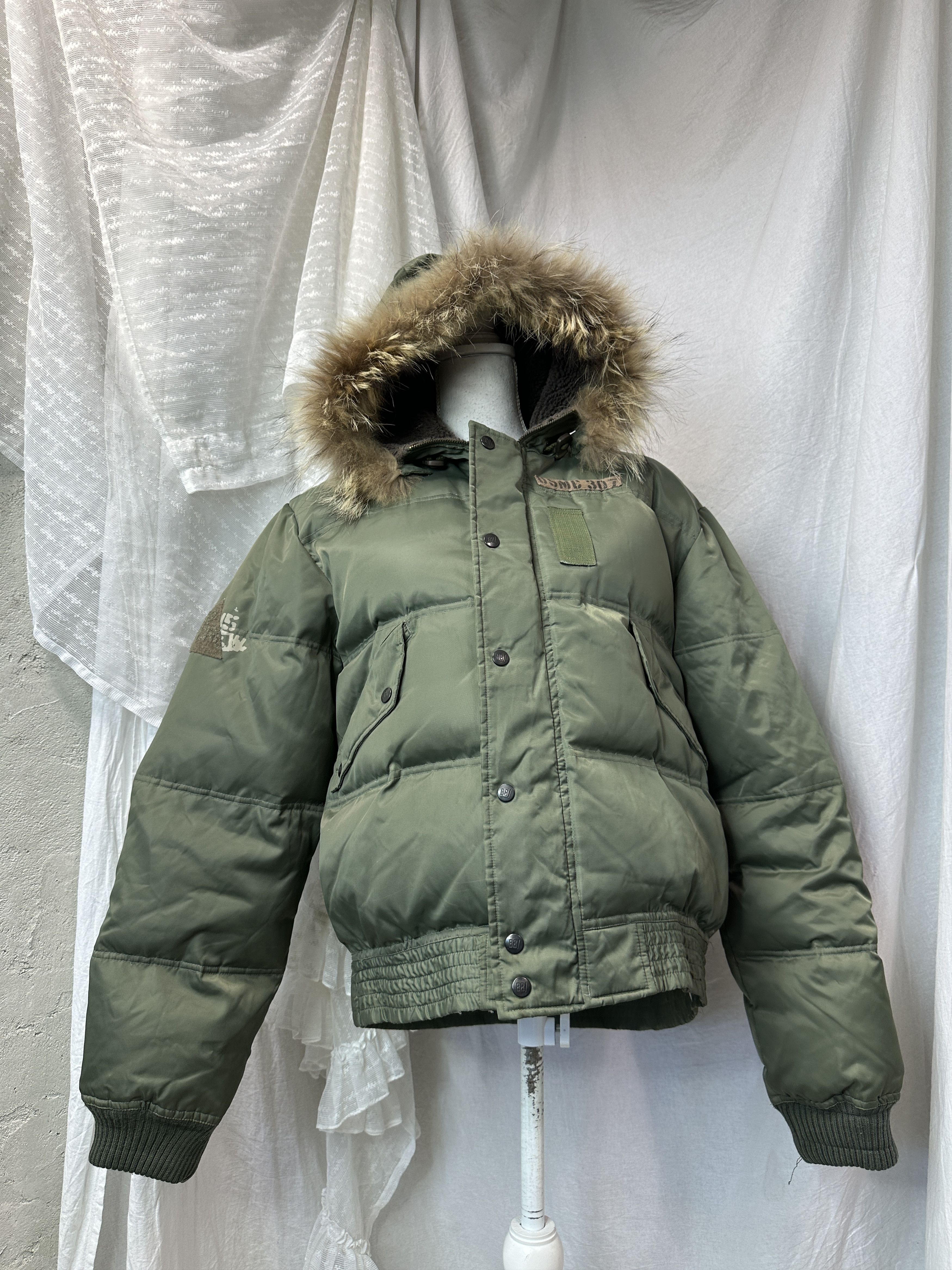 ジャケット・アウター 00s mossimo real fur puff jacket y2k n2b Japanese Brand × Vintage Vintage y2k pilot N2B bomber jacket sith