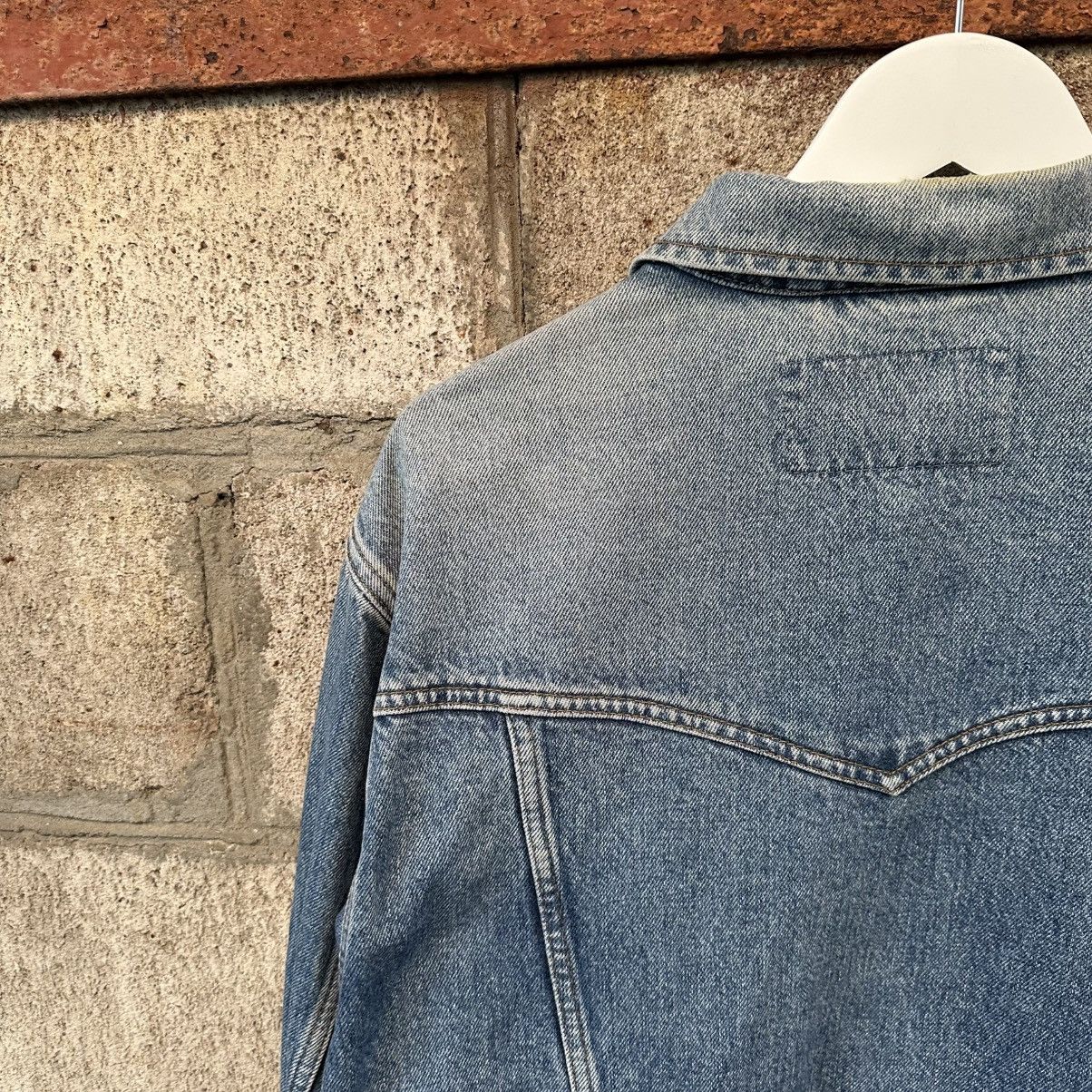 Wrangler Vintage Western Wrangler Denim Jacket Crazy Fit Size L Y2K Size US L / EU 52-54 / 3 - 12 Thumbnail