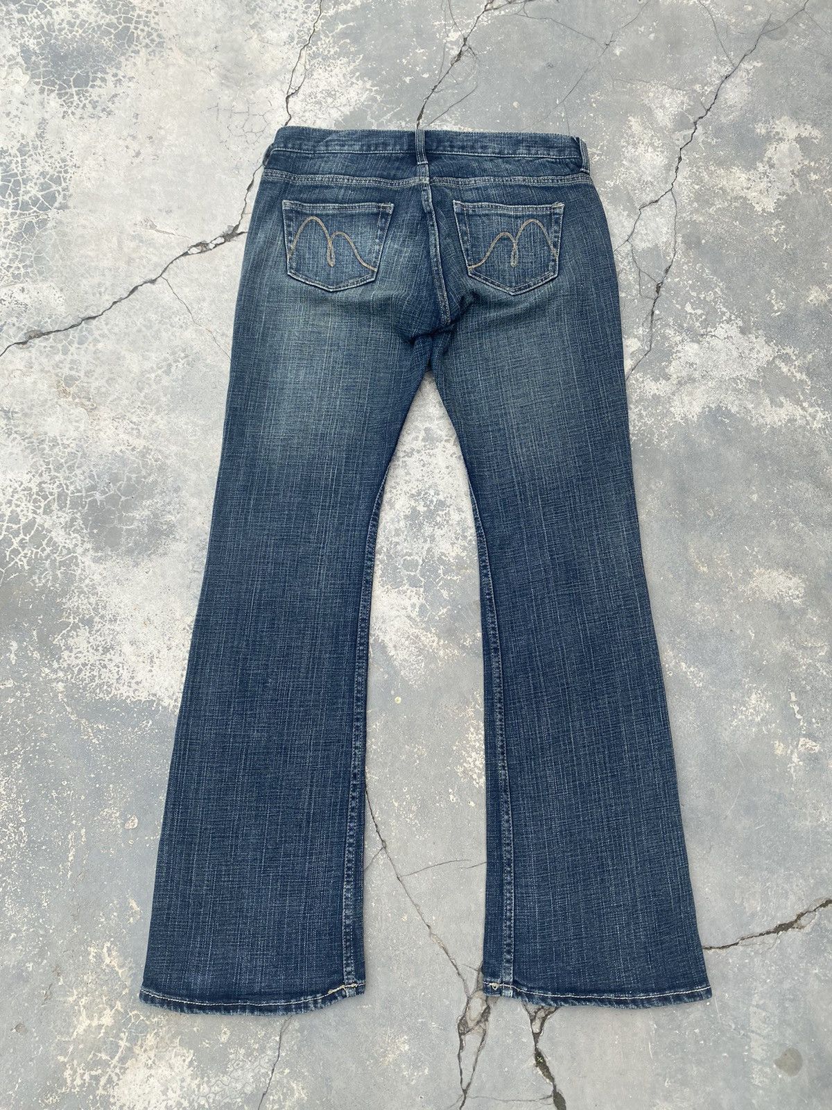 Japanese Brand 🔥THEORIA JEANS🔥 stretchable flare Size US 31 - 2 Thumbnail