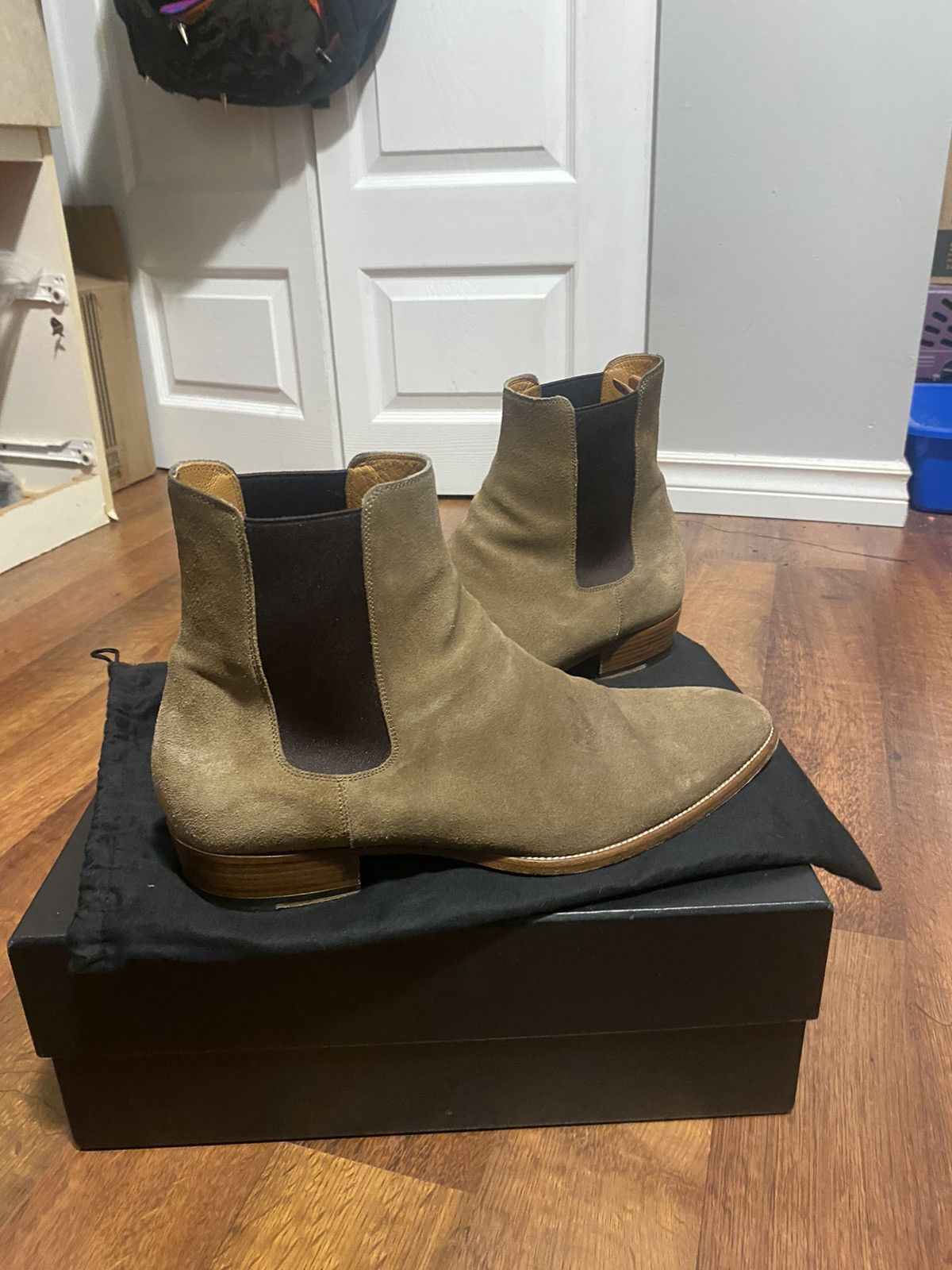Saint Laurent Paris Saint Laurent Wyatt Chelsea boots Size US 11.5 / EU 44-45 - 3 Thumbnail