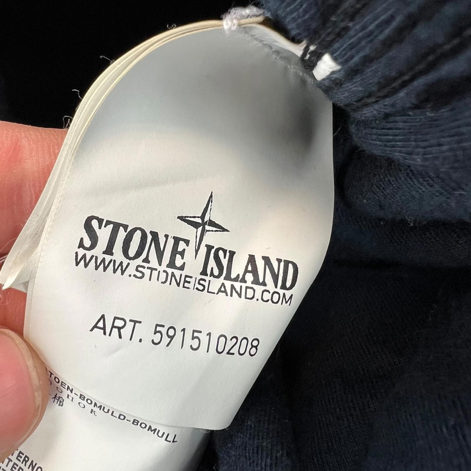 Stone Island Stone Island Navy Quilted Overshirt Size US XXL / EU 58 / 5 - 5 Thumbnail