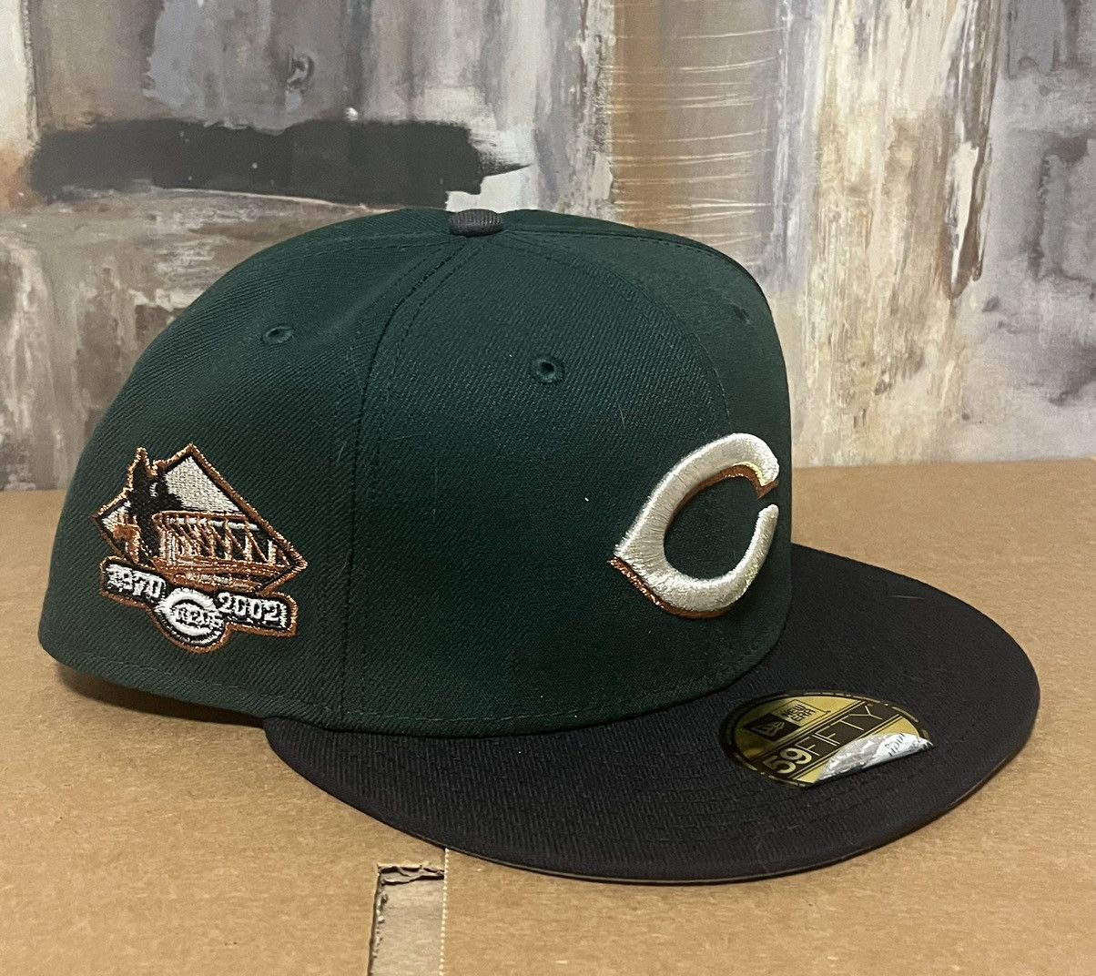 image of Hat Club x New Era 7 3/4 Atr Rushmore Sfd “Rotation Red” Cincinnati Reds in Blue, Men's
