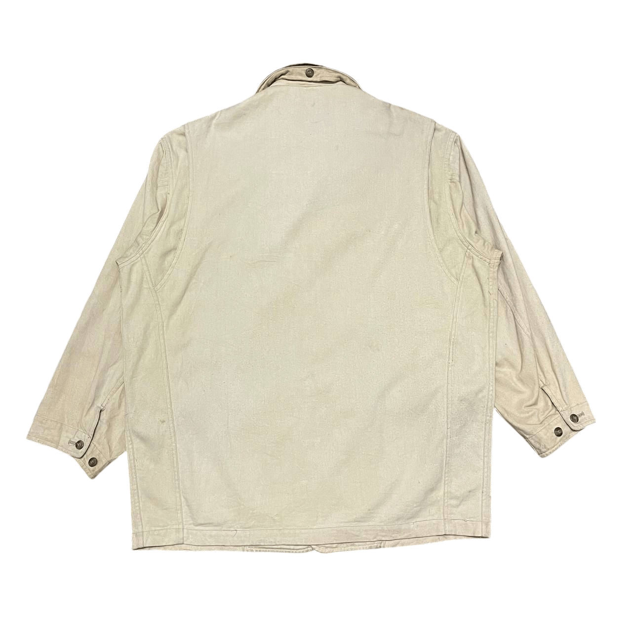 Japanese Brand Vintage Mike Birnies Hunting Jacket Leather Collar Size US L / EU 52-54 / 3 - 13 Thumbnail