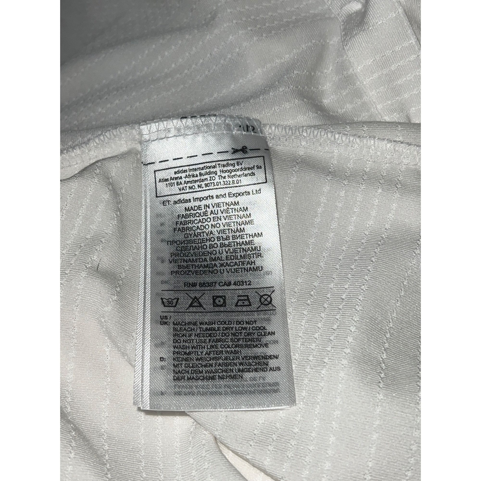 Adidas Adidas Womens White Sleeveless Golf Polo Shirt M Lightweight Size M / US 6-8 / IT 42-44 - 6 Thumbnail
