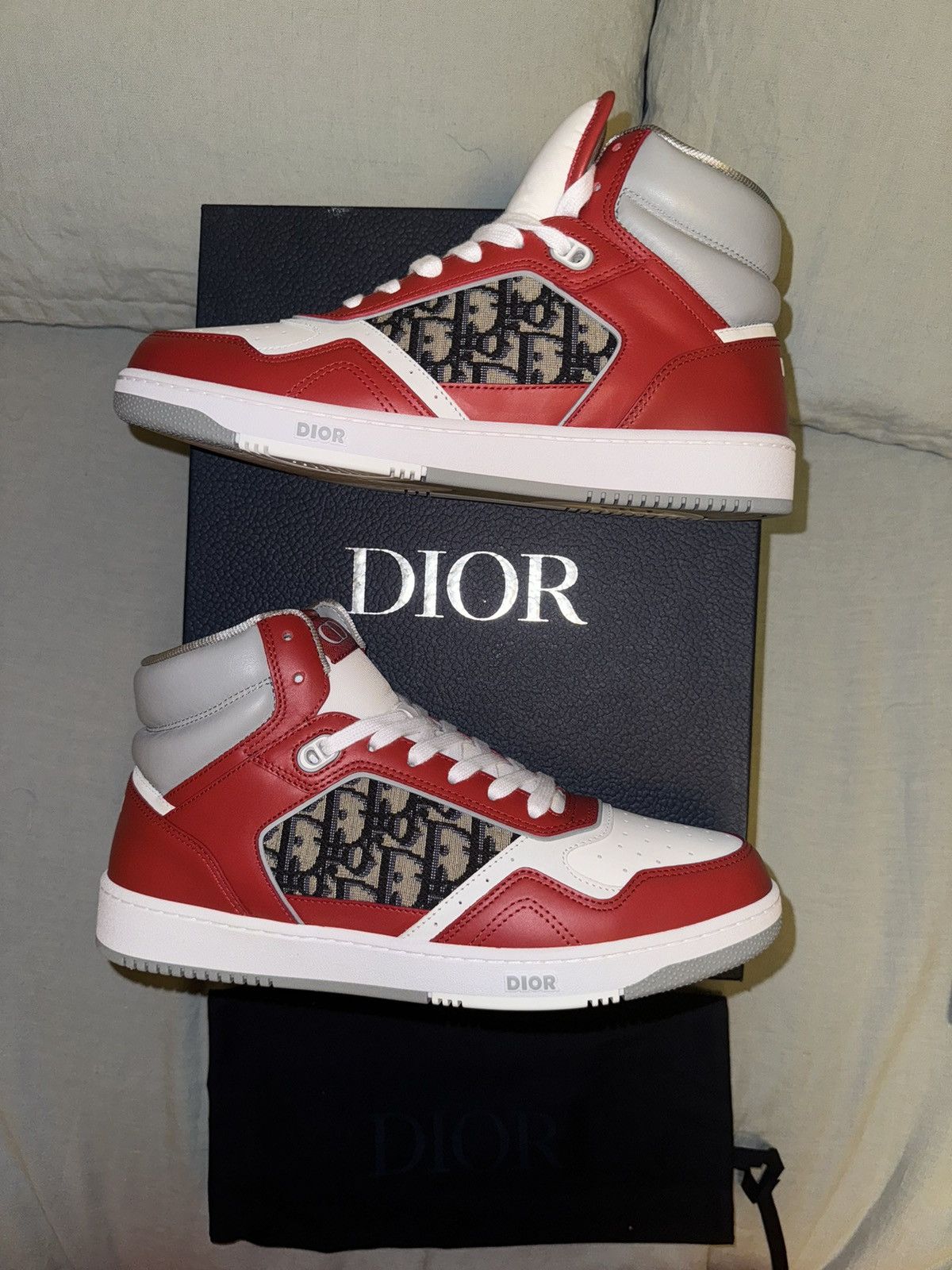 Dior SUPER RARE Dead Stock Dior Rouge B27 Calfskin - size 11 Size US 11 / EU 44 - 1 Thumbnail