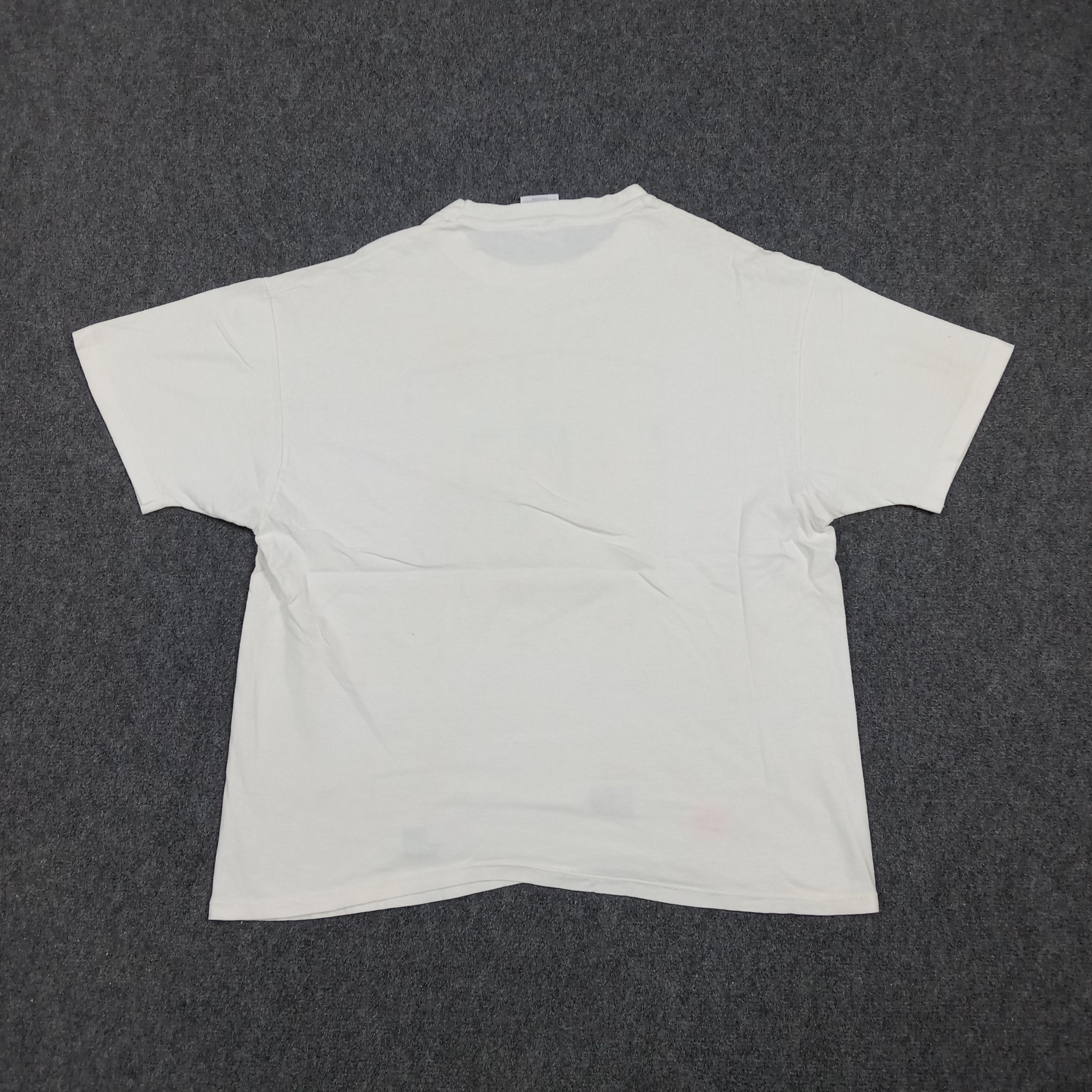 Hanes 90's Adventure of TinTin Single Stitch Tshirt C285N19 Size US XL / EU 56 / 4 - 4 Thumbnail