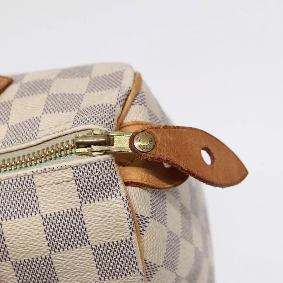 Louis Vuitton LOUIS VUITTON Damier Azur Speedy 25 Hand Bag Size ONE SIZE - 10 Thumbnail