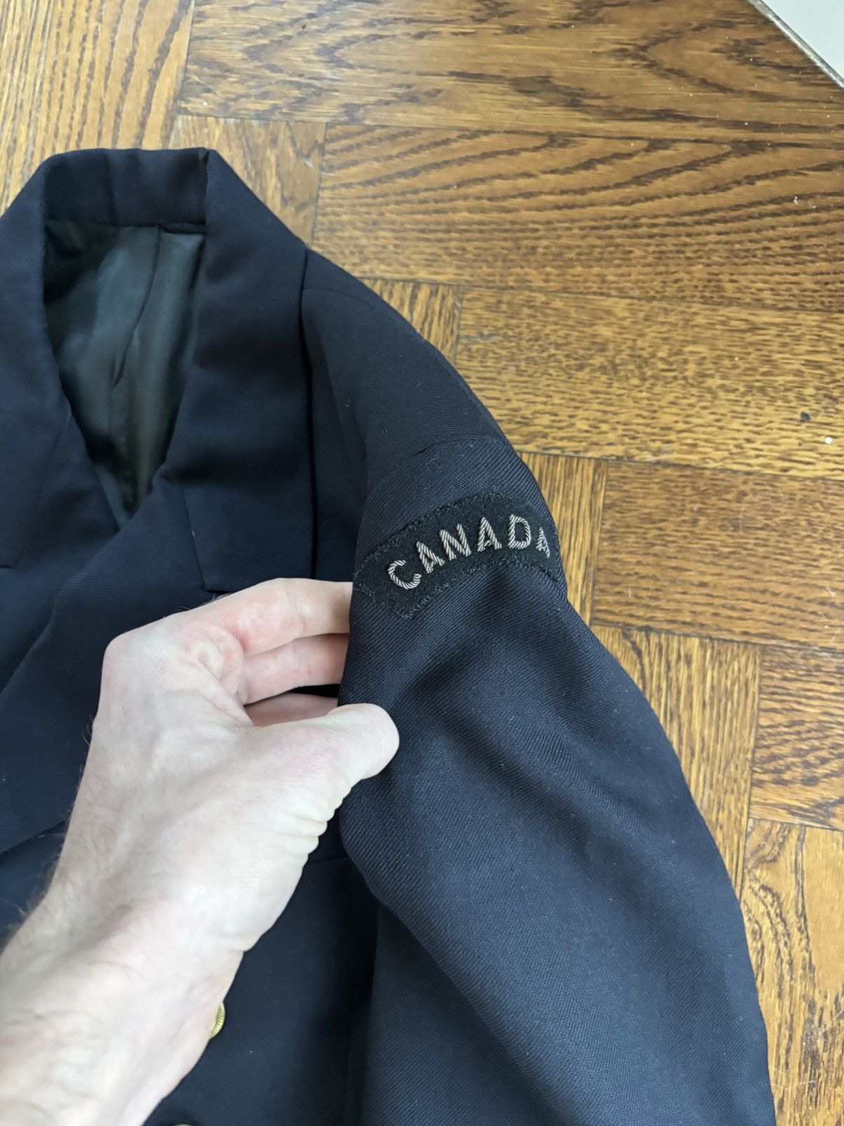 Vintage 1950s RCN Uniform Vintage Canadian Navy Coat Korean War USN Size 38S - 7 Thumbnail