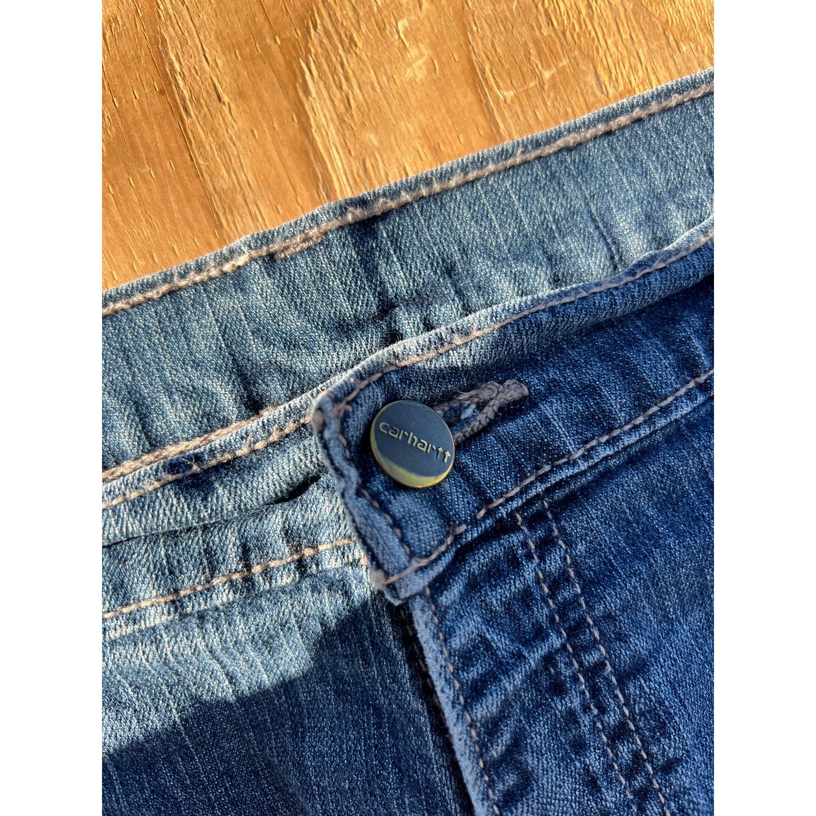 Carhartt Carhartt Jeans Mens 36x30 Blue Denim Carpenter jeans Y2K Size US 36 / EU 52 - 11 Thumbnail
