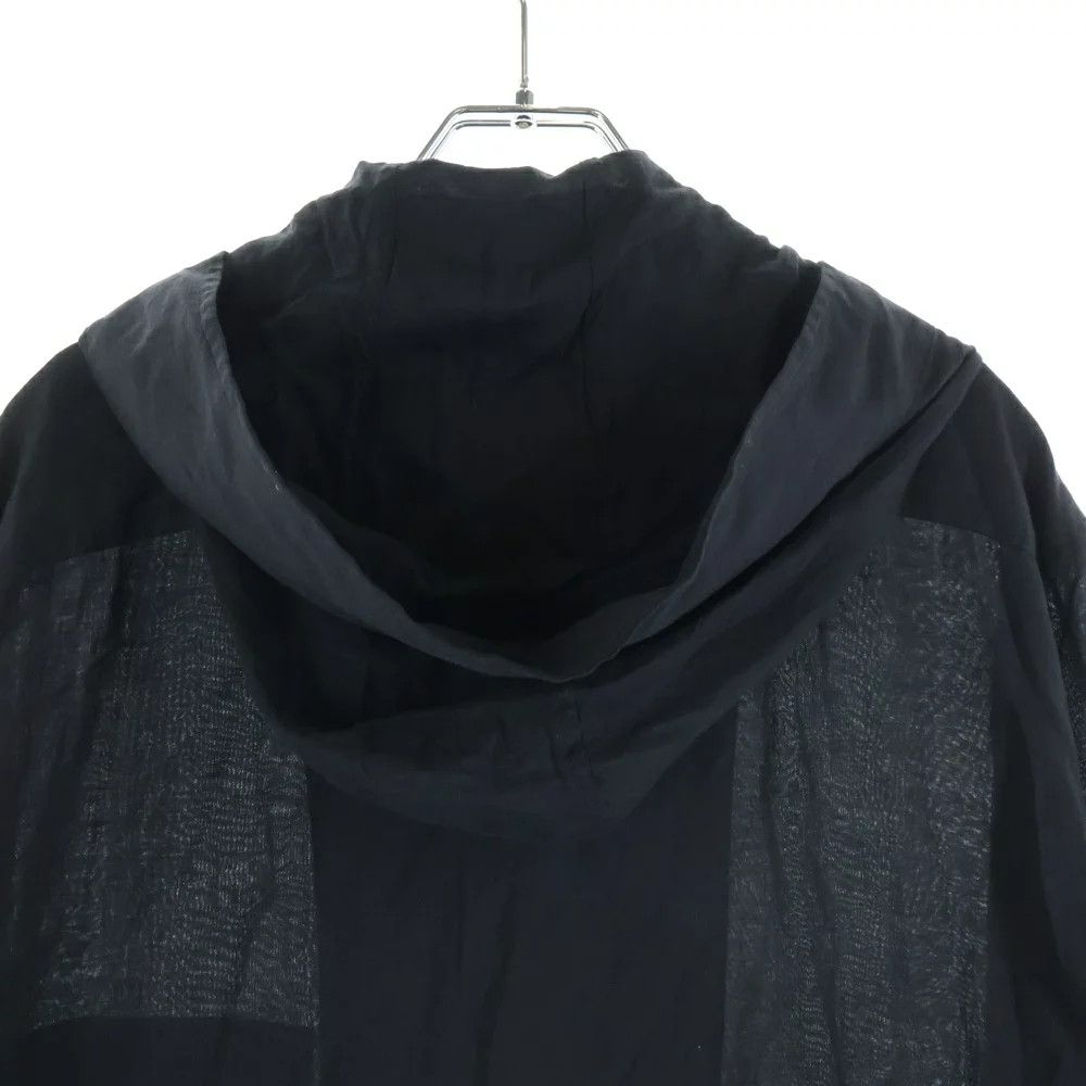 Yohji Yamamoto Yohji Yamamoto POUR HOMME 24SS LAWN A ZIPPER HOOD Size US M / EU 48-50 / 2 - 4 Thumbnail