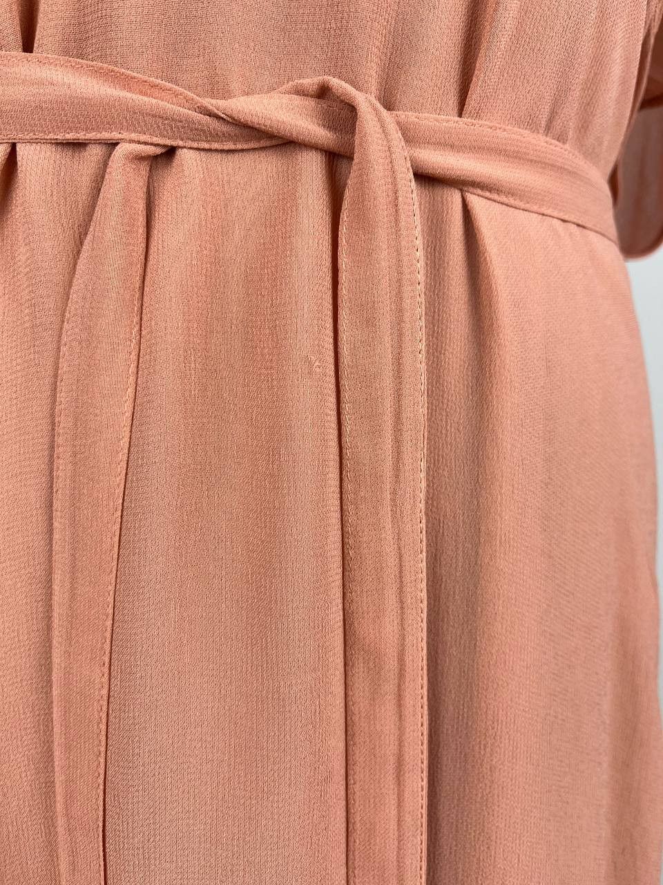 Transit Transit Par Such Peach Women Owersaize Dress Size 3 (0469) Size L / US 10 / IT 46 - 5 Thumbnail