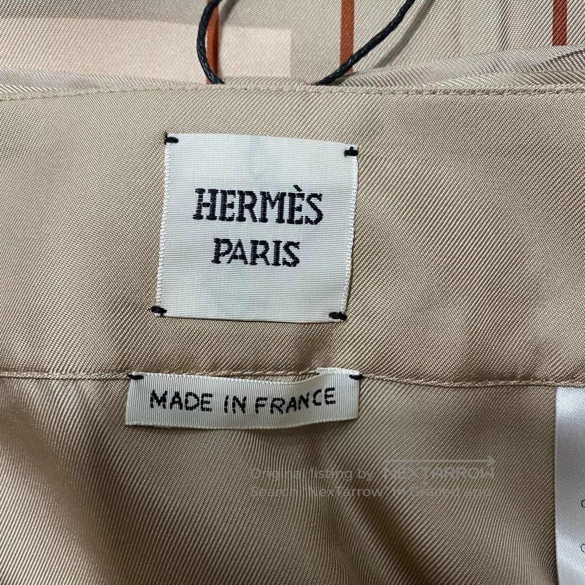 Hermes hermes silk patterned mini skirt. Size 35" - 4 Thumbnail