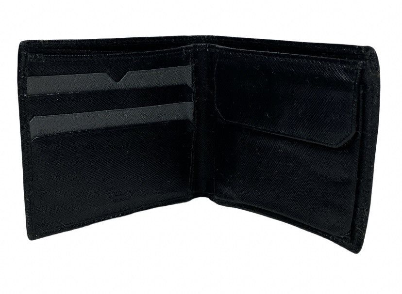 Prada Prada Saffiano Leather Bifold Wallet Size ONE SIZE - 3 Thumbnail