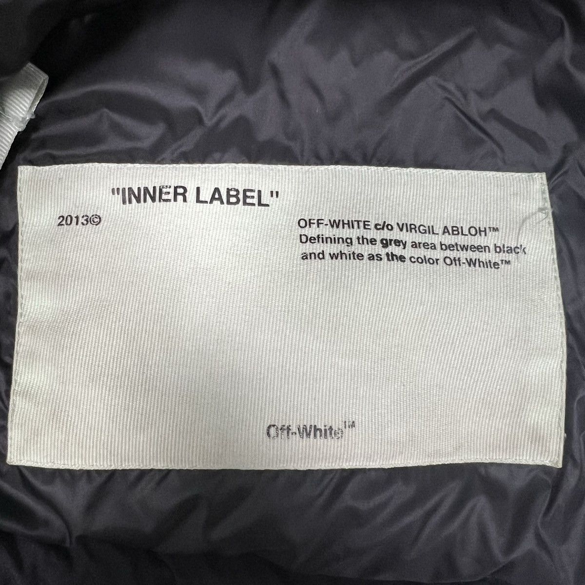 Off-White OFF-WHITE TECHNICAL FABRIC DOWN JACKET Size US M / EU 48-50 / 2 - 6 Thumbnail