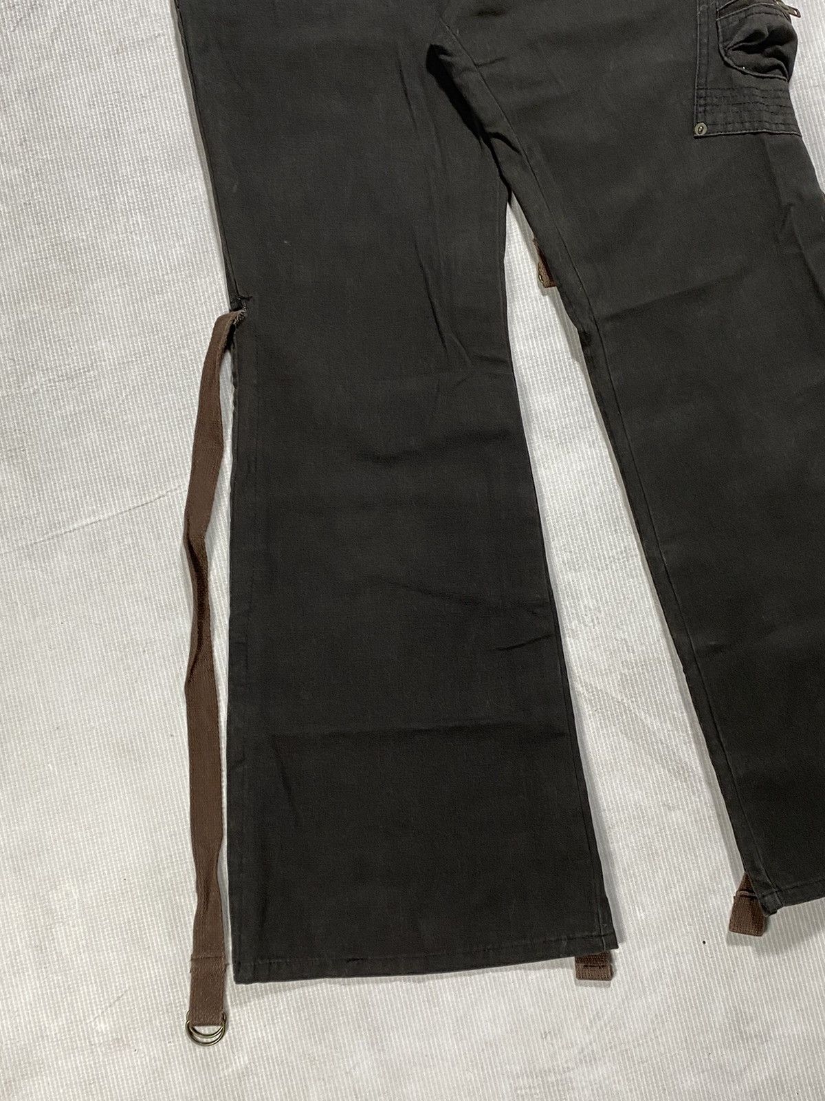 If Six Was Nine AW 2004 Snarl bondage flare pants Size US 30 / EU 46 - 8 Thumbnail