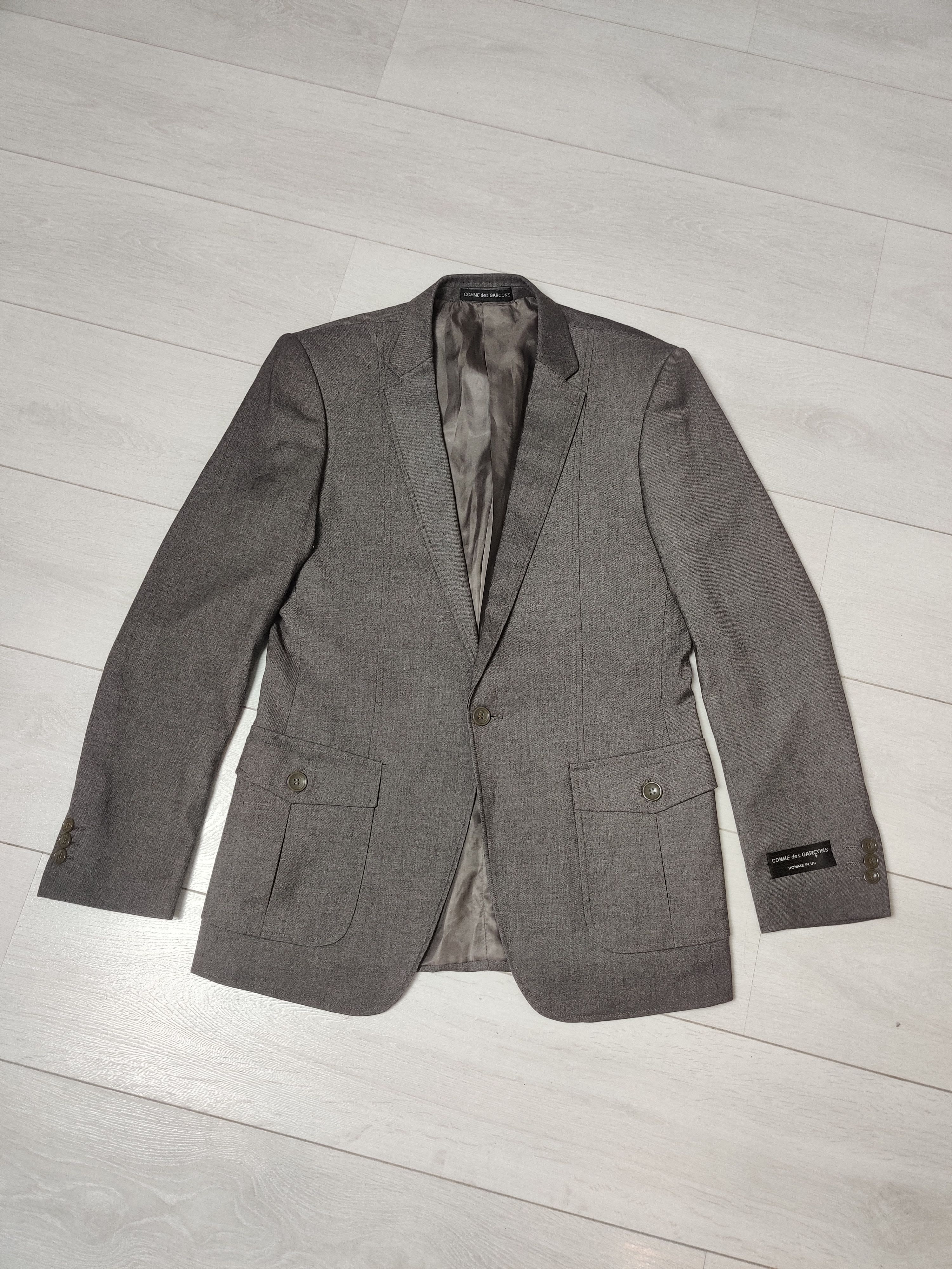 Comme des Garcons Vintage Comme des Garcons Homme Plus tailored blazer Size 48R - 1 Thumbnail