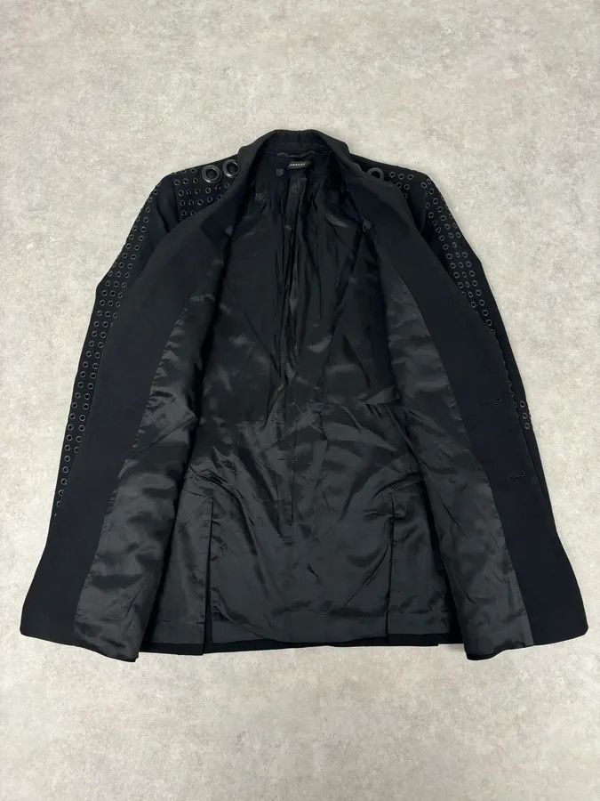 Givenchy SS2011 Givenchy Black Wool Eyelet Studded Blazer by Riccardo Tisci Size M / US 6-8 / IT 42-44 - 7 Thumbnail