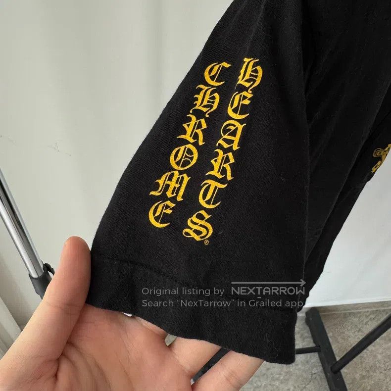 Chrome Hearts CHROME HEARTS Size S Black and yellow sword short sleeve Size US S / EU 44-46 / 1 - 4 Thumbnail