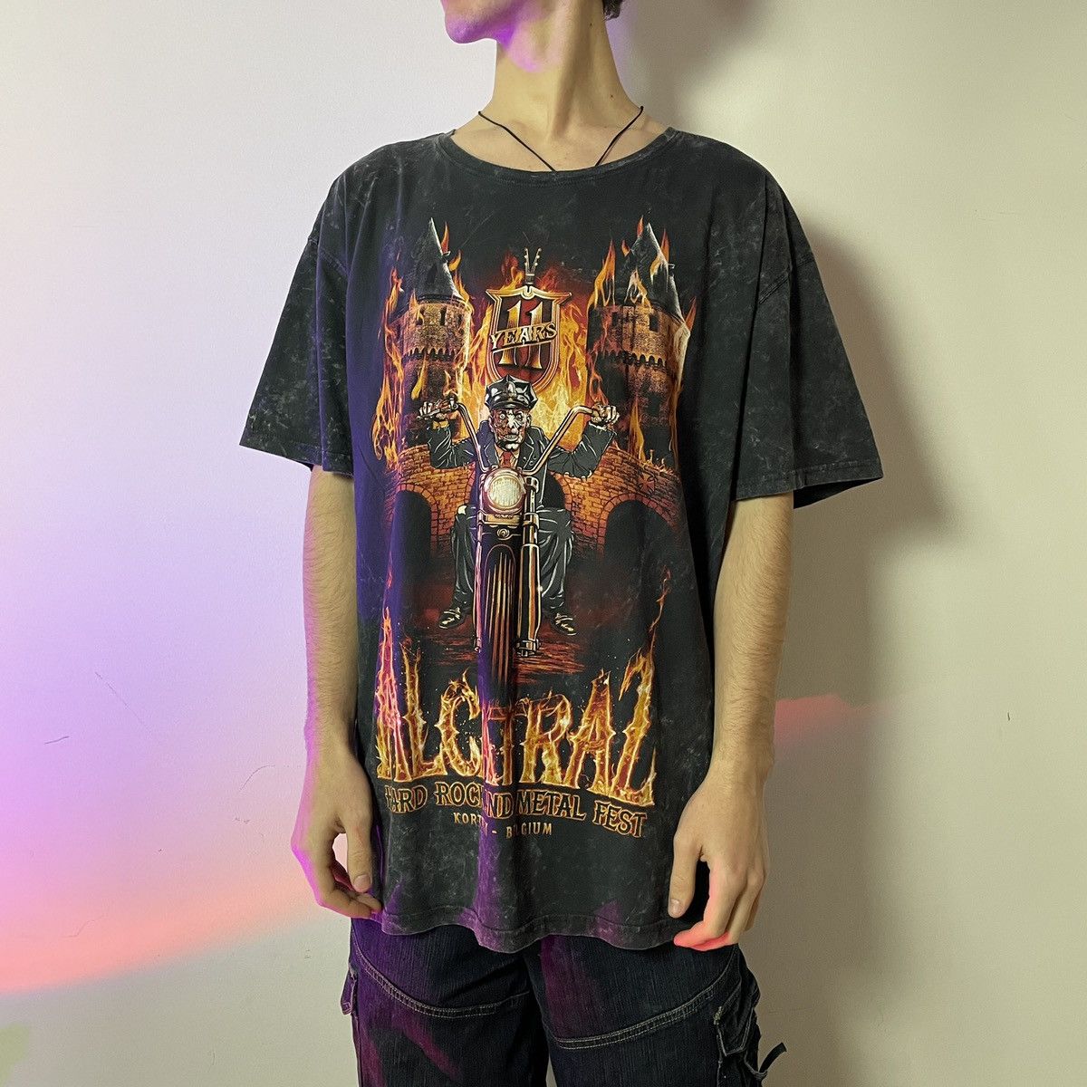Harley Davidson × Vintage × West Coast Choppers 👹VINTAGE👹 West coast Choppers 11 Years Anniversary Tee Size US XXL / EU 58 / 5 - 2 Thumbnail