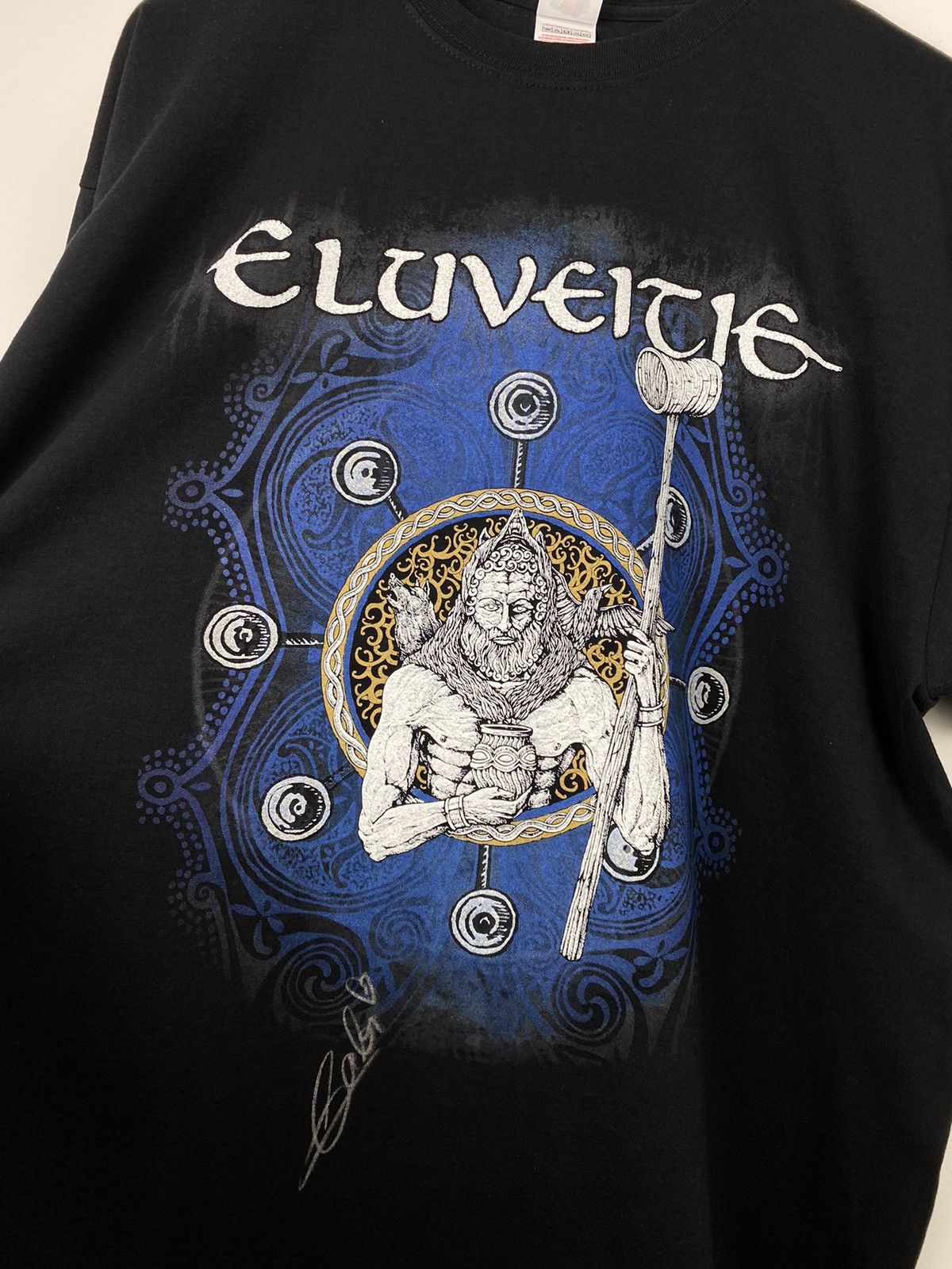 Band Tees Eluveicie Metal Y2K T Shirt Tee Children Of Bodom Wintersun Size US XL / EU 56 / 4 - 2 Thumbnail