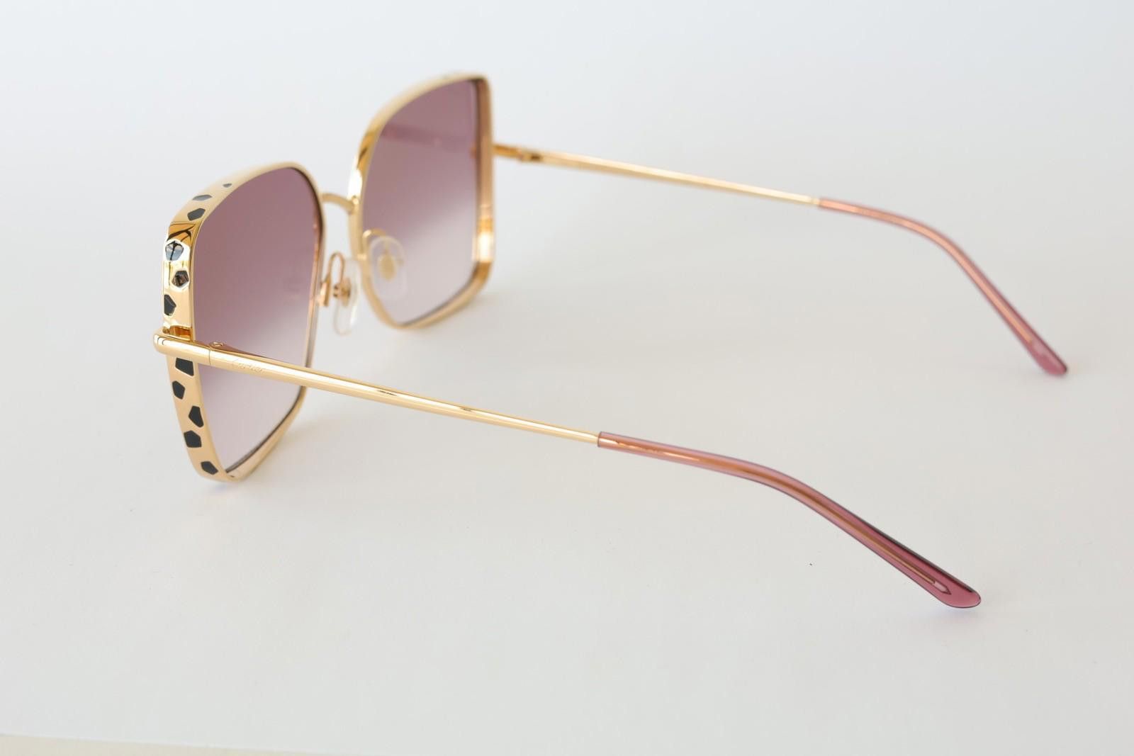 Cartier New Cartier eyewear sunglasses eyeglasses CT0299S 003 gold Size ONE SIZE - 5 Thumbnail