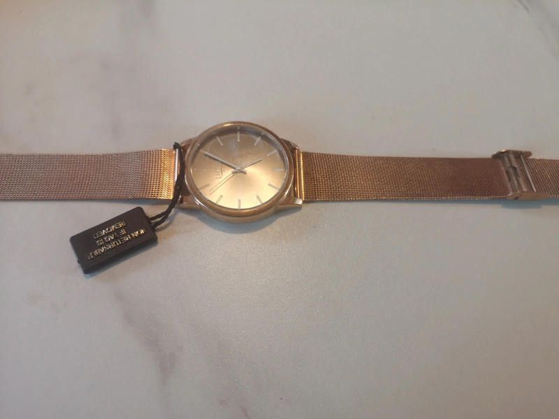 Designer Limit rose gold mash watch Size ONE SIZE - 2 Thumbnail