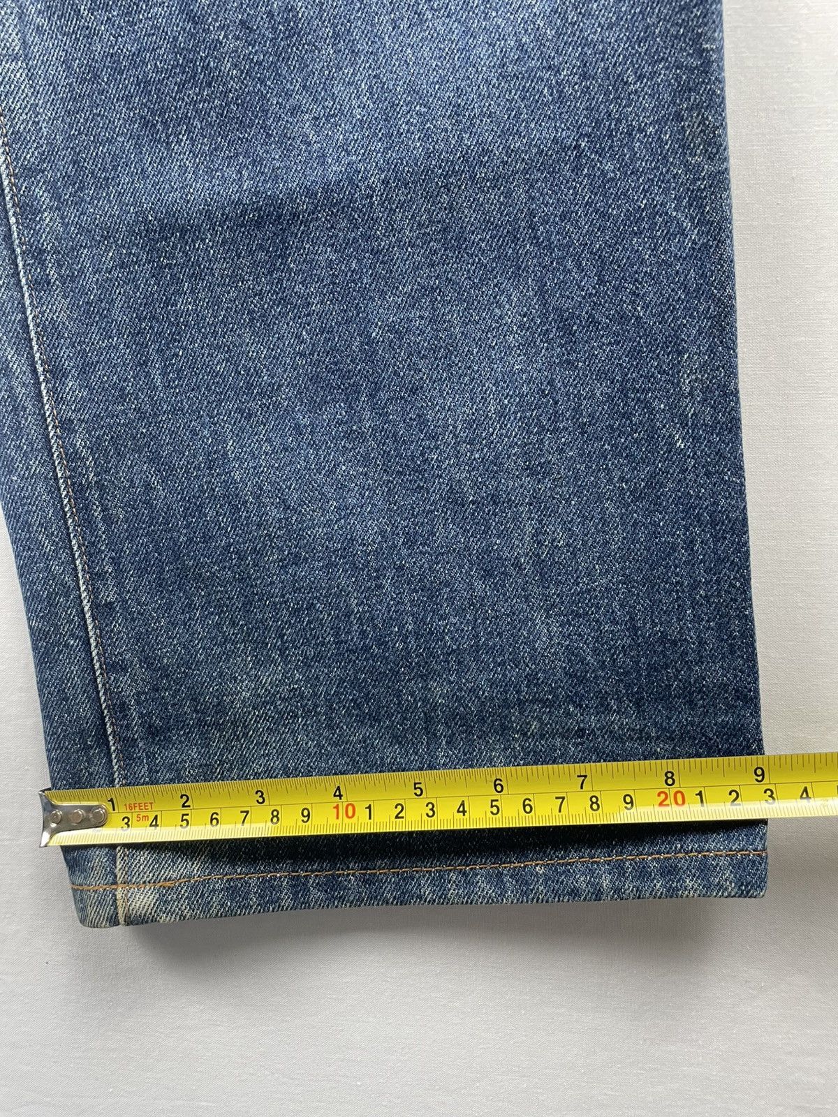 Japanese Brand Vintage Selvedge Denimland State by Virus Branded Size US 30 / EU 46 - 11 Thumbnail