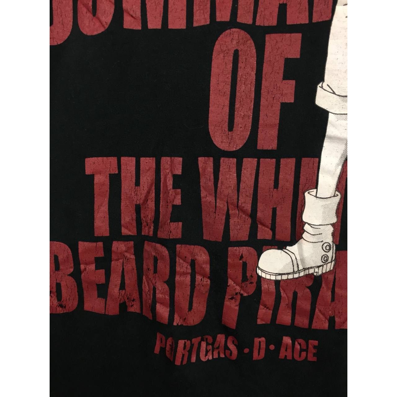 Anime × Japanese Brand × Vintage One Piece Ace The 2nd Commander Of Whitebeard Pirates Tee Size US L / EU 52-54 / 3 - 4 Thumbnail
