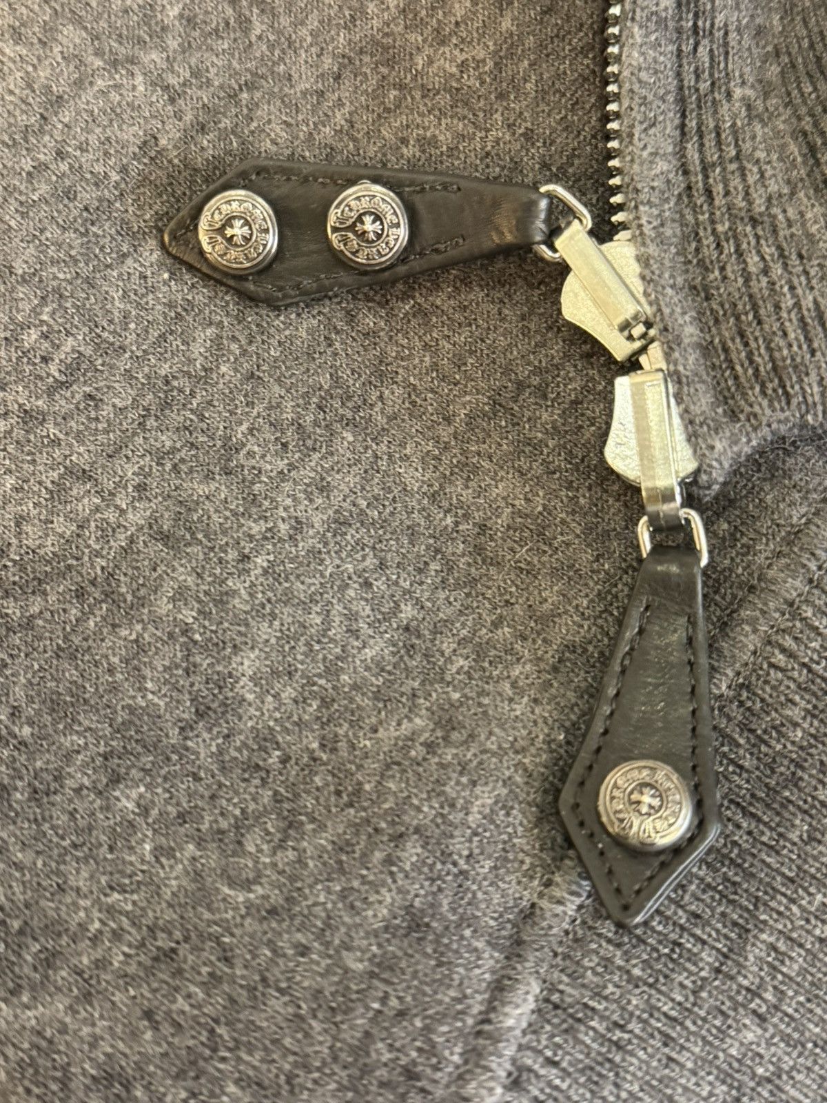 Chrome Hearts 1 of 1 HERMES x CHROME HEARTS CASHMERE JACKET HOODIE Size US XXL / EU 58 / 5 - 5 Thumbnail