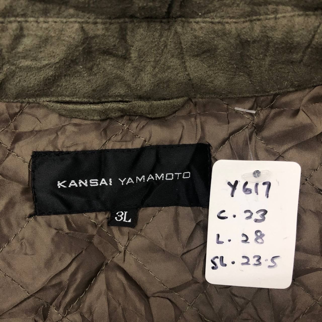 Kansai Yamamoto Y617 KANSAI YAMAMOTO QUILTED JACKETS Size US XL / EU 56 / 4 - 6 Thumbnail