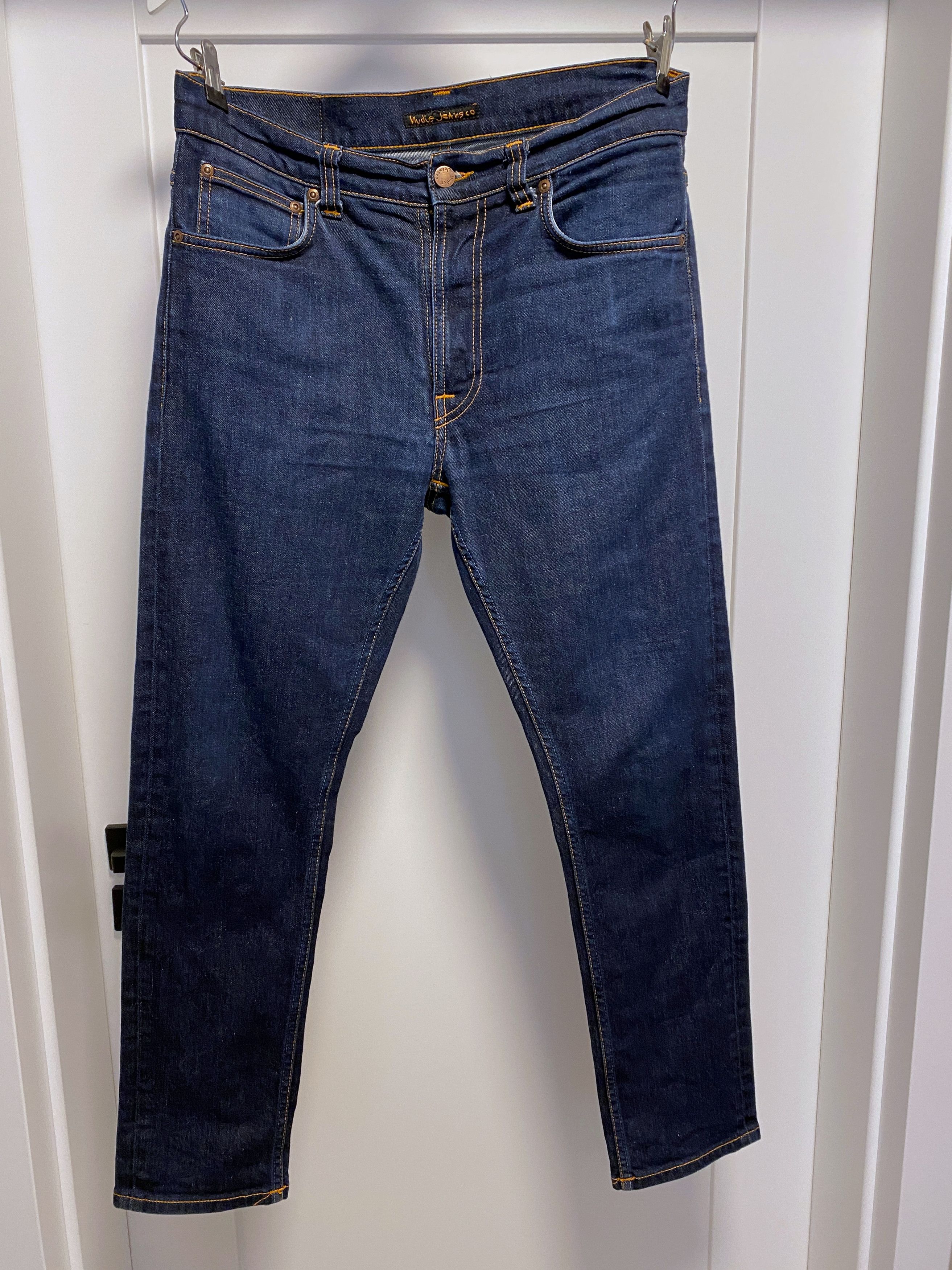 Denime × Nudie Jeans Nudie Jeans Lean Dean Dry 16 Dips denim jeans size W 32 L 30 Size US 32 / EU 48 - 3 Thumbnail