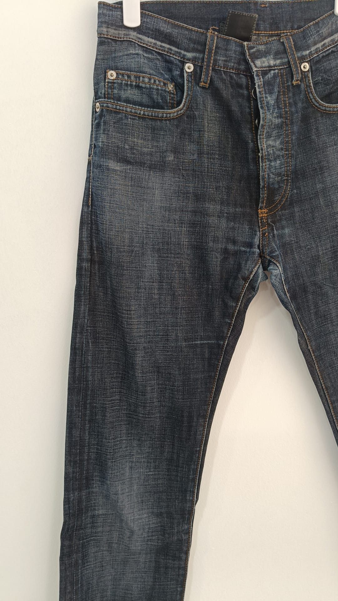 Dior Dior Homme dark indigo denim jeans Size US 27 - 6 Thumbnail