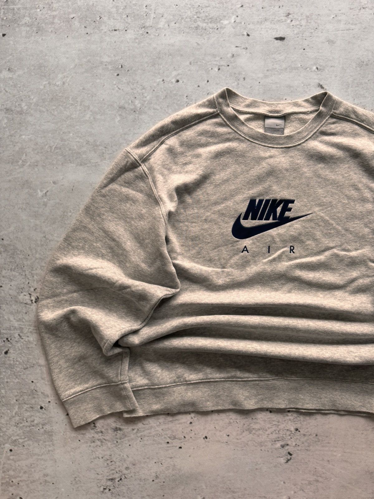 Nike × Vintage NIKE VINTAGE CENTER LOGO OVERSIZE BOXY SWEATSHIRT Size US M / EU 48-50 / 2 - 2 Thumbnail