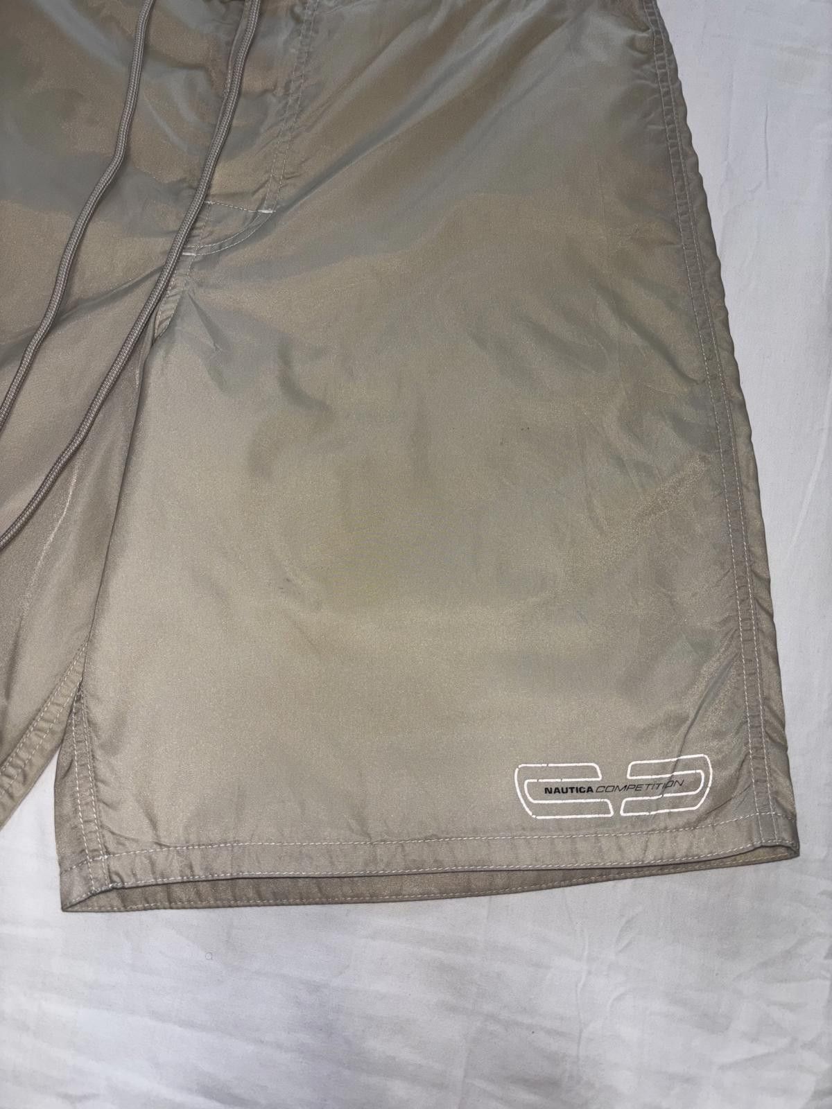 Nautica Nautica Competition Men's Swim Shorts - Beige, 34W Size US 34 / EU 50 - 3 Thumbnail