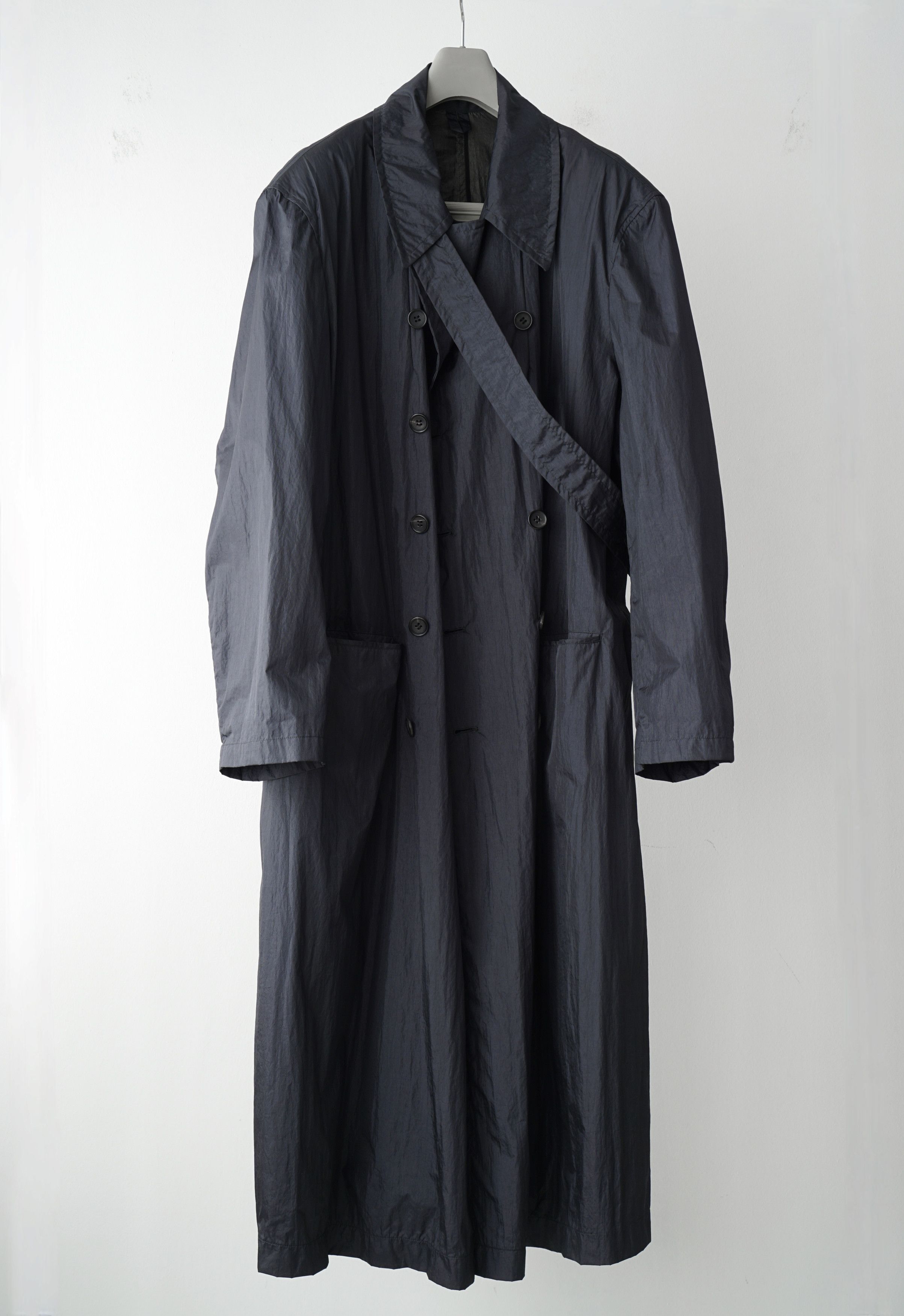 Pre-owned Yohji Yamamoto Ss92 Coat In Multicolor