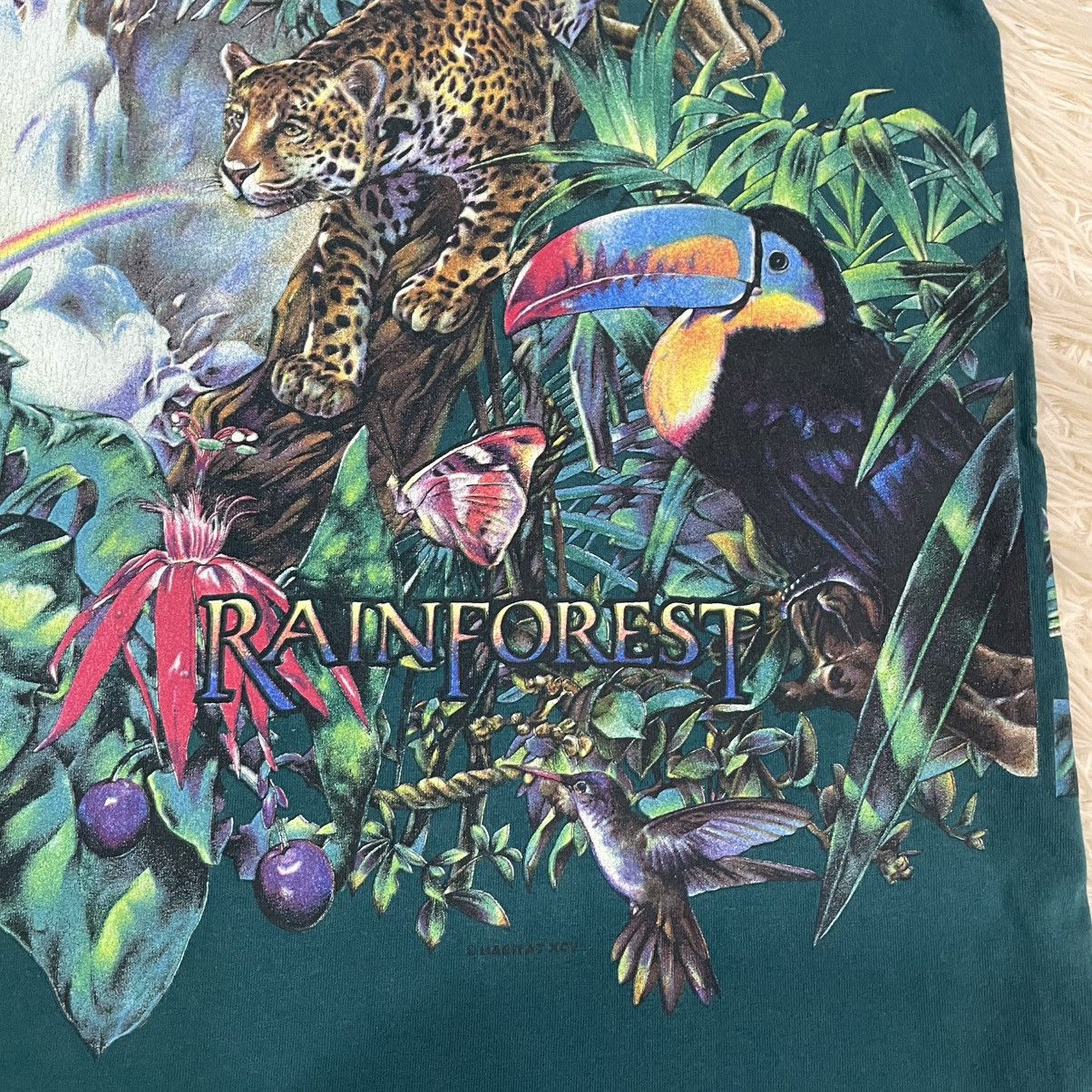 Habitat Vintage 90's Rainforest Habitat Nature Size US XL / EU 56 / 4 - 5 Thumbnail