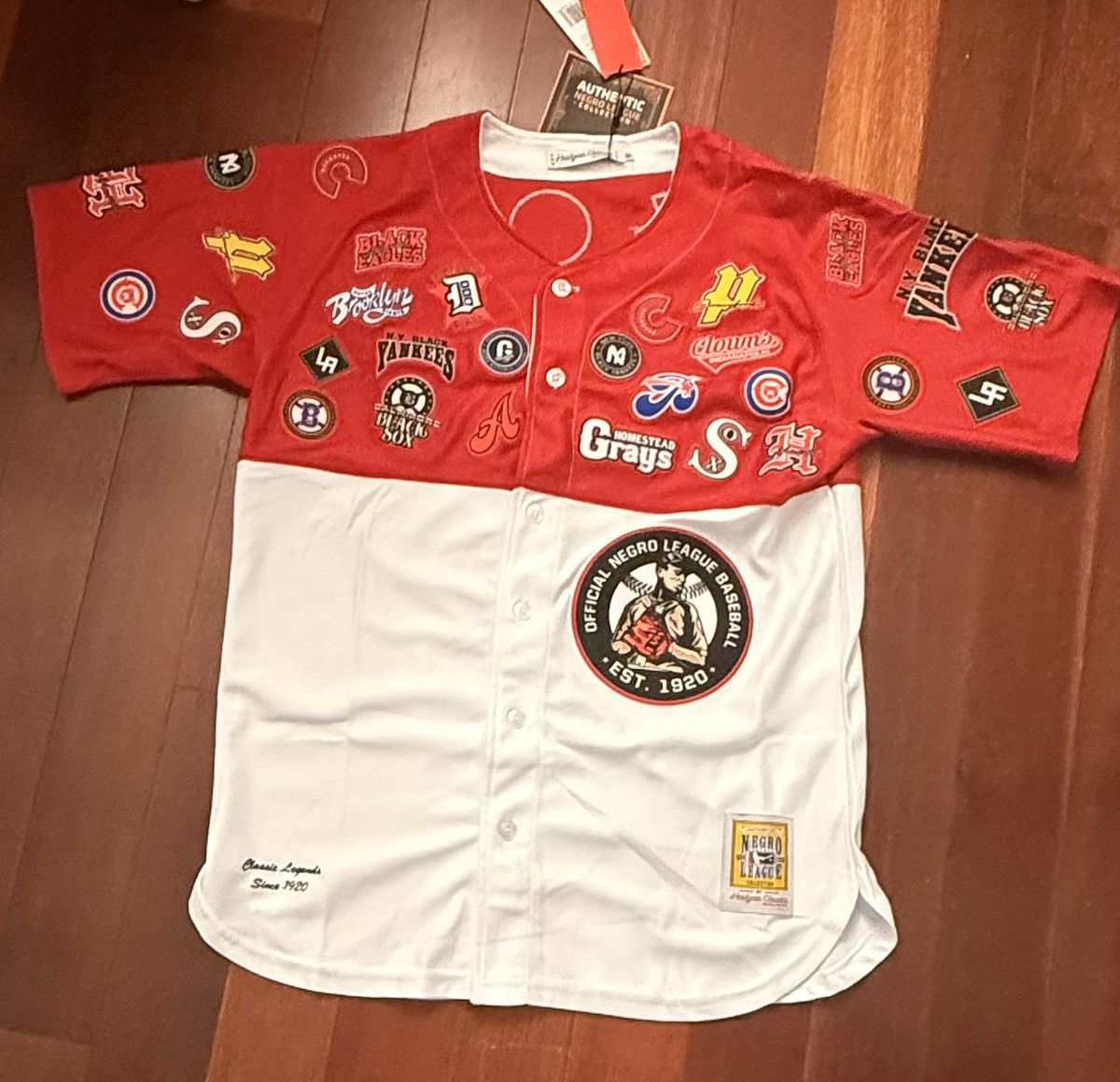 Other Headgear Classics Retro All Negro League Stitched Jersey Size US M / EU 48-50 / 2 - 1 Thumbnail