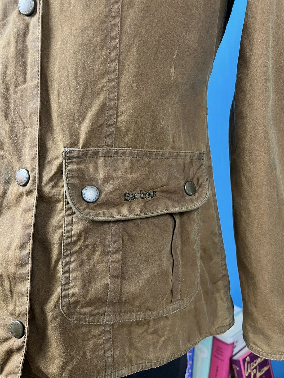 Barbour Barbour flyweight wax utility jacket streetwear women’s Size M / US 6-8 / IT 42-44 - 2 Thumbnail