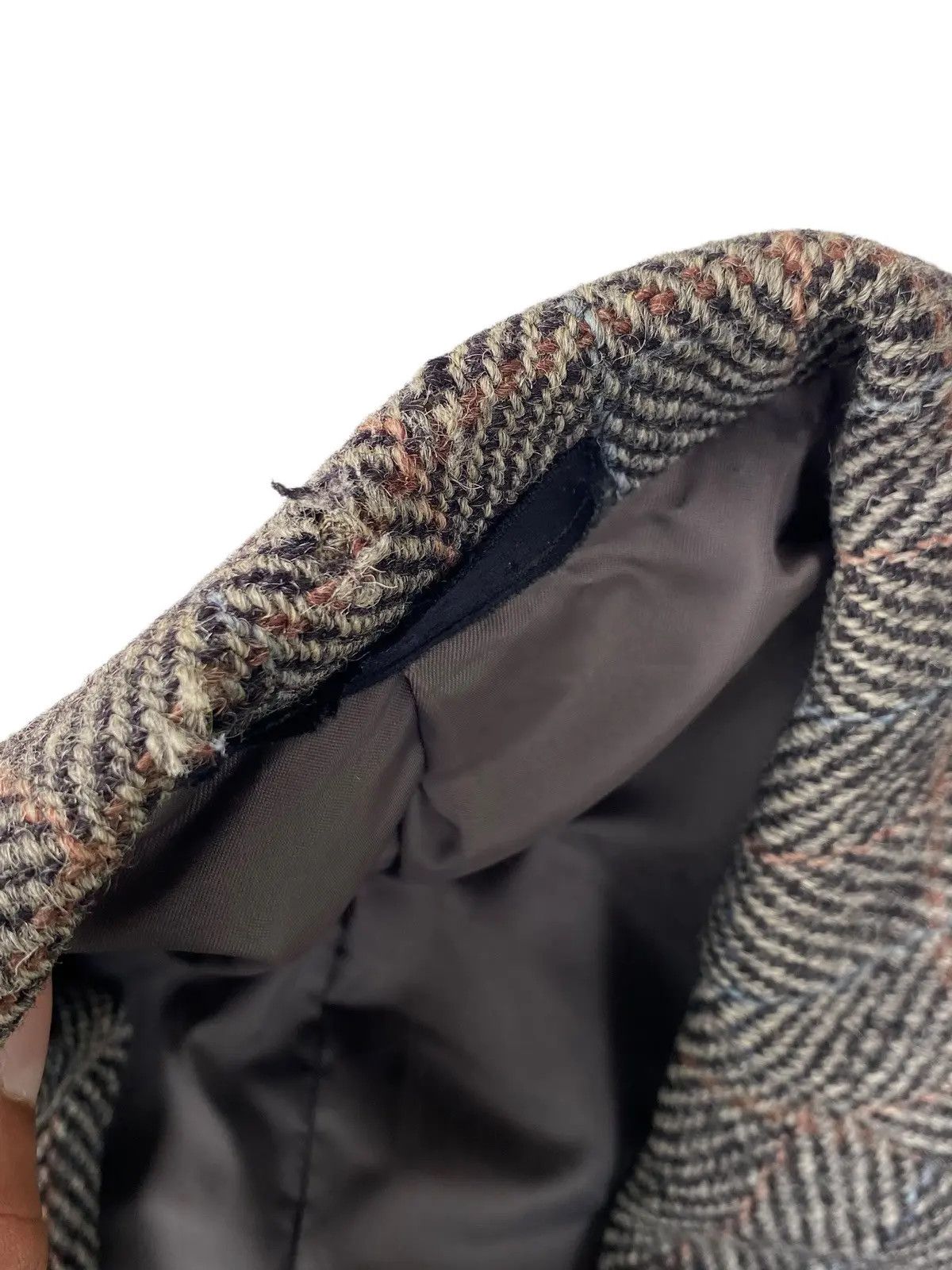 Harris Tweed Vtg Haris Tweed Wool Jacket Size 42S - 8 Thumbnail